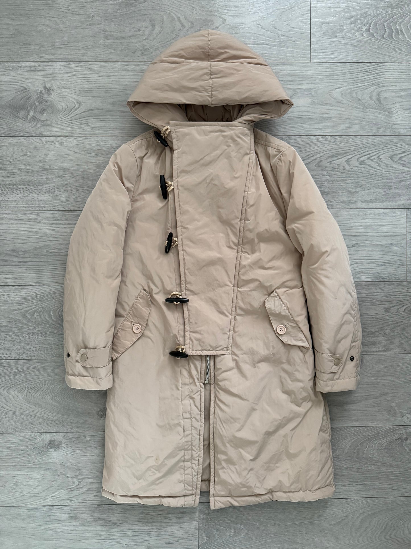 Final Home 1990s Insulated Padded Military Parka - Size M