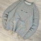 Salomon Early 00s Graphic Grey Crewneck Sweater - Size M