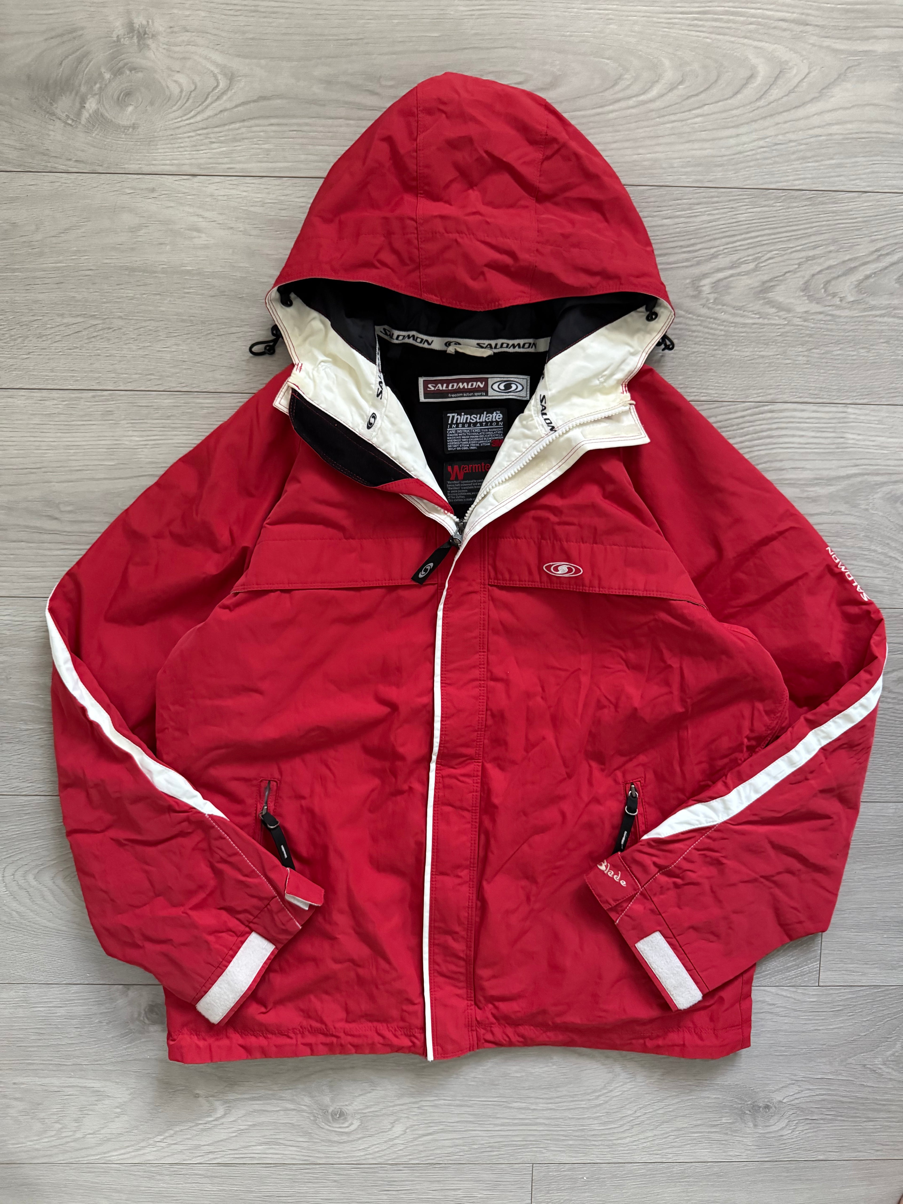 Salomon 1990s Waterproof Insulated Ski Jacket & Pants Set - Size M Jacket / 32" Waist