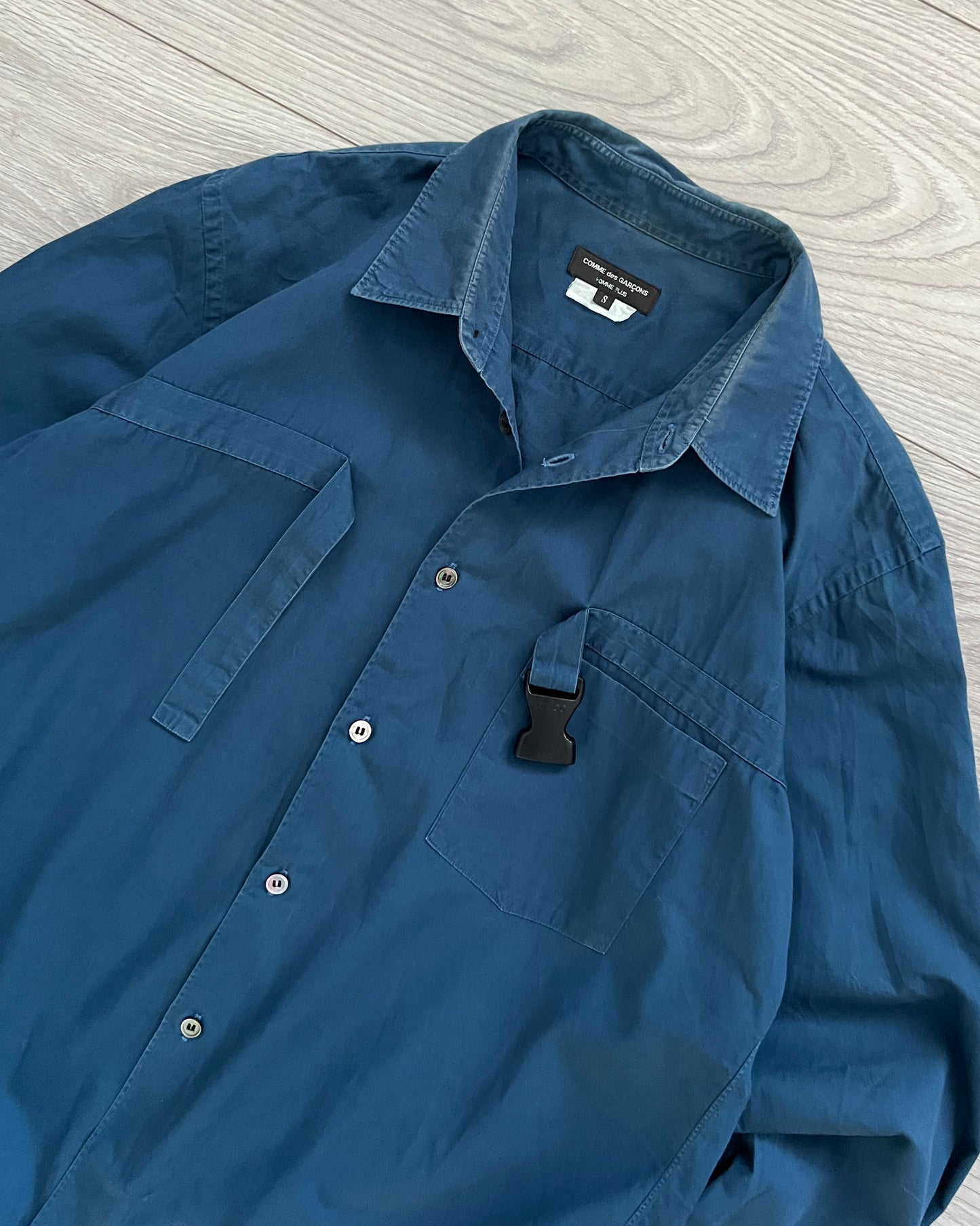 Comme Des Garcons Homme Plus 1990s Buckle Shirt - Size S