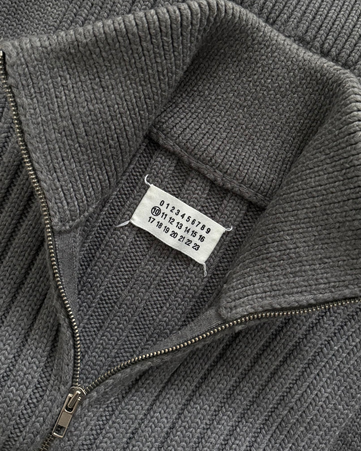 Maison Martin Margiela FW2011 Heavy Knit Ribbed Vest - Size M