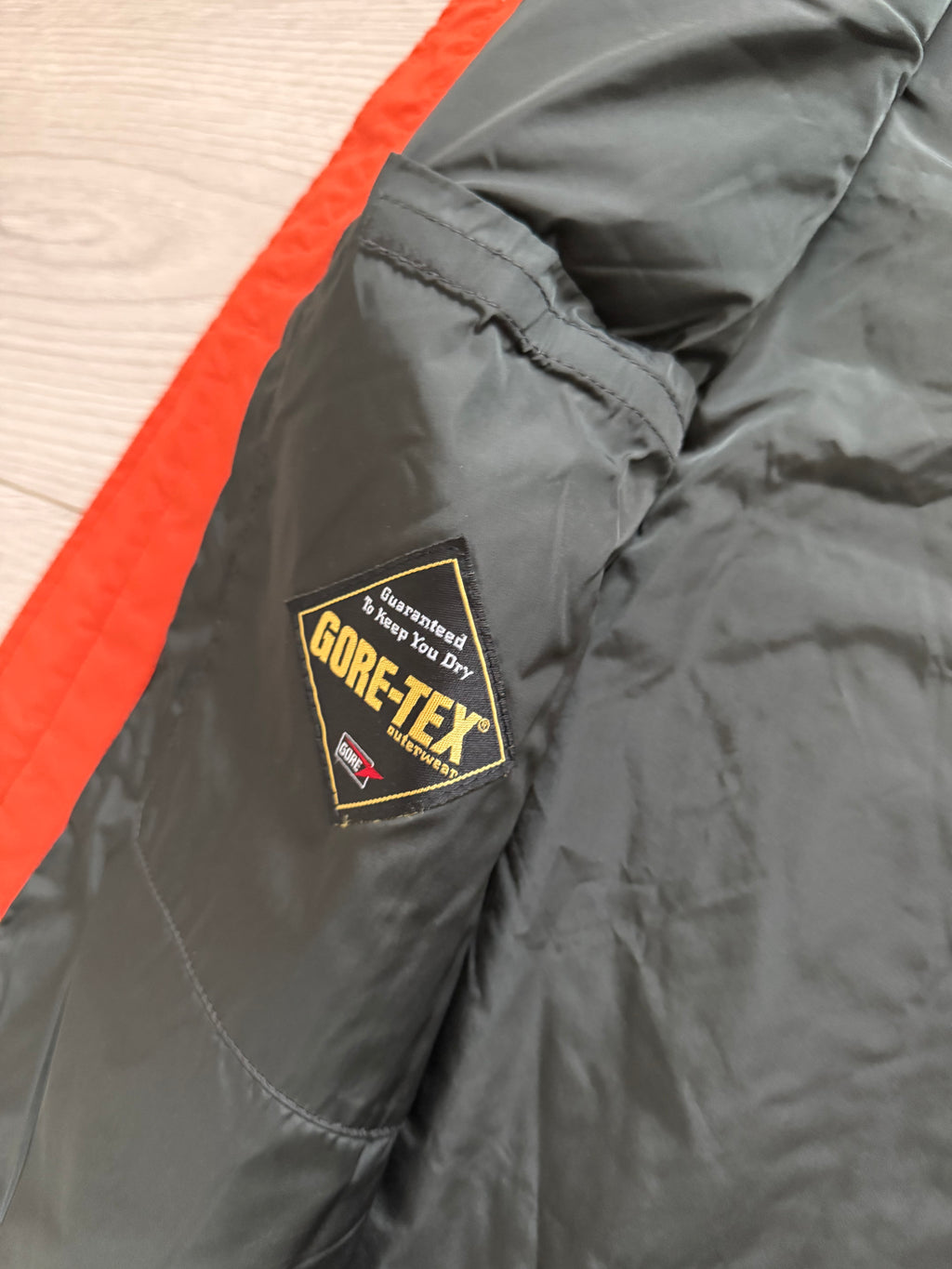 Prada Sport 2003 Orange Gore-Tex Technical Vest - SIze M