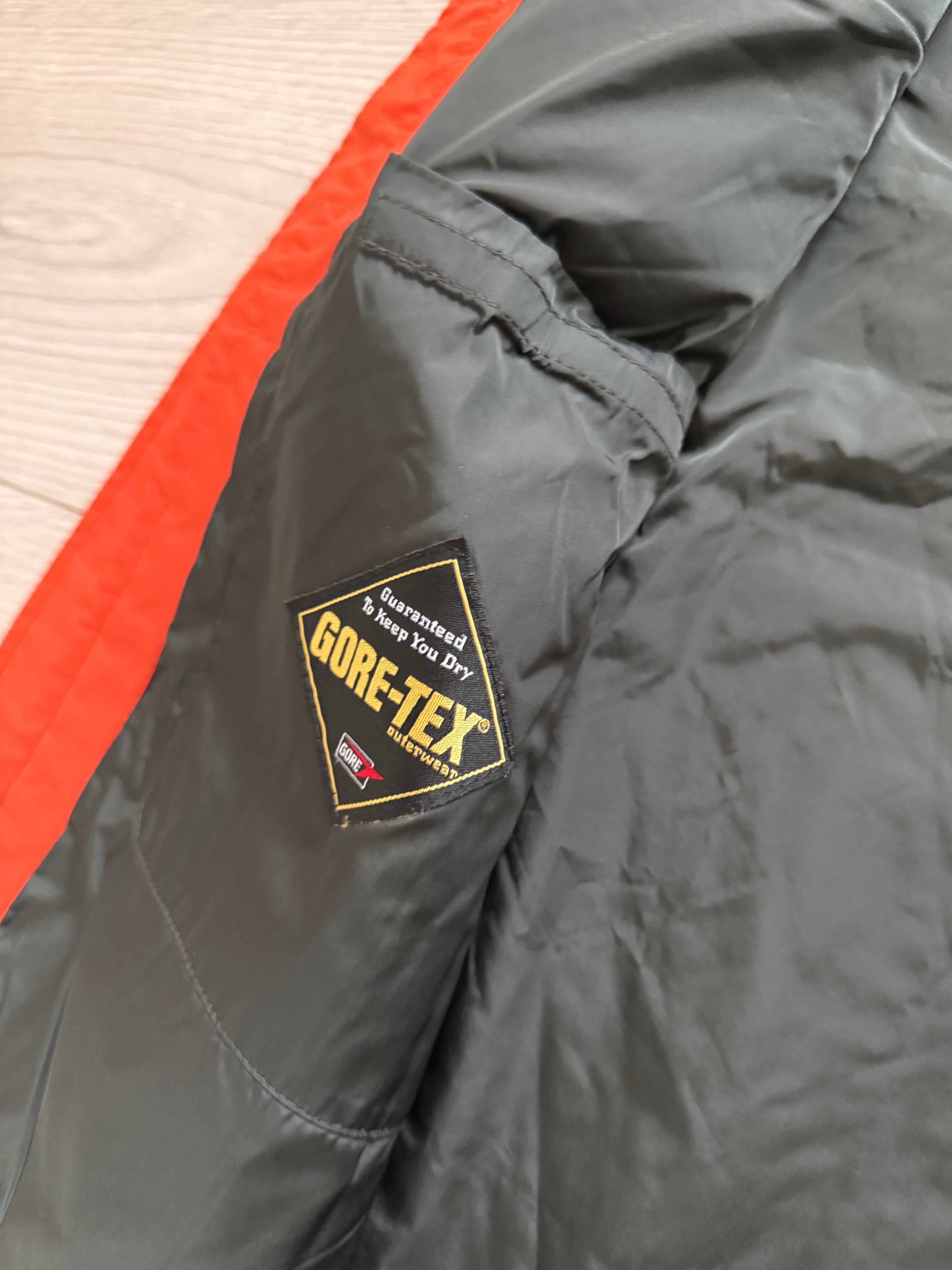 Prada Sport 2003 Orange Gore-Tex Technical Vest - SIze M