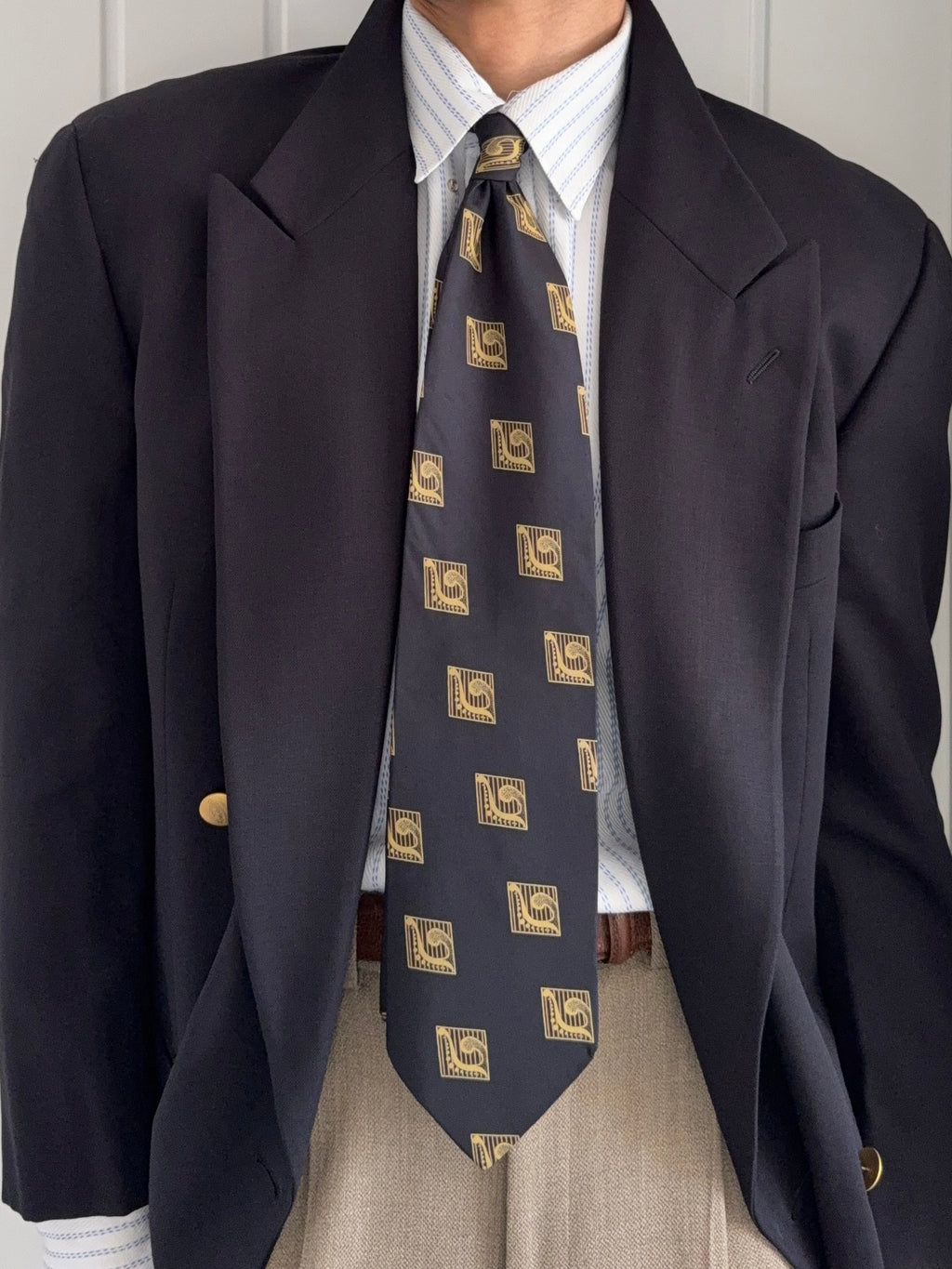 Giorgio Armani 1990s Silk Tie