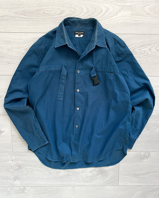 Comme Des Garcons Homme Plus 1990s Buckle Shirt - Size S