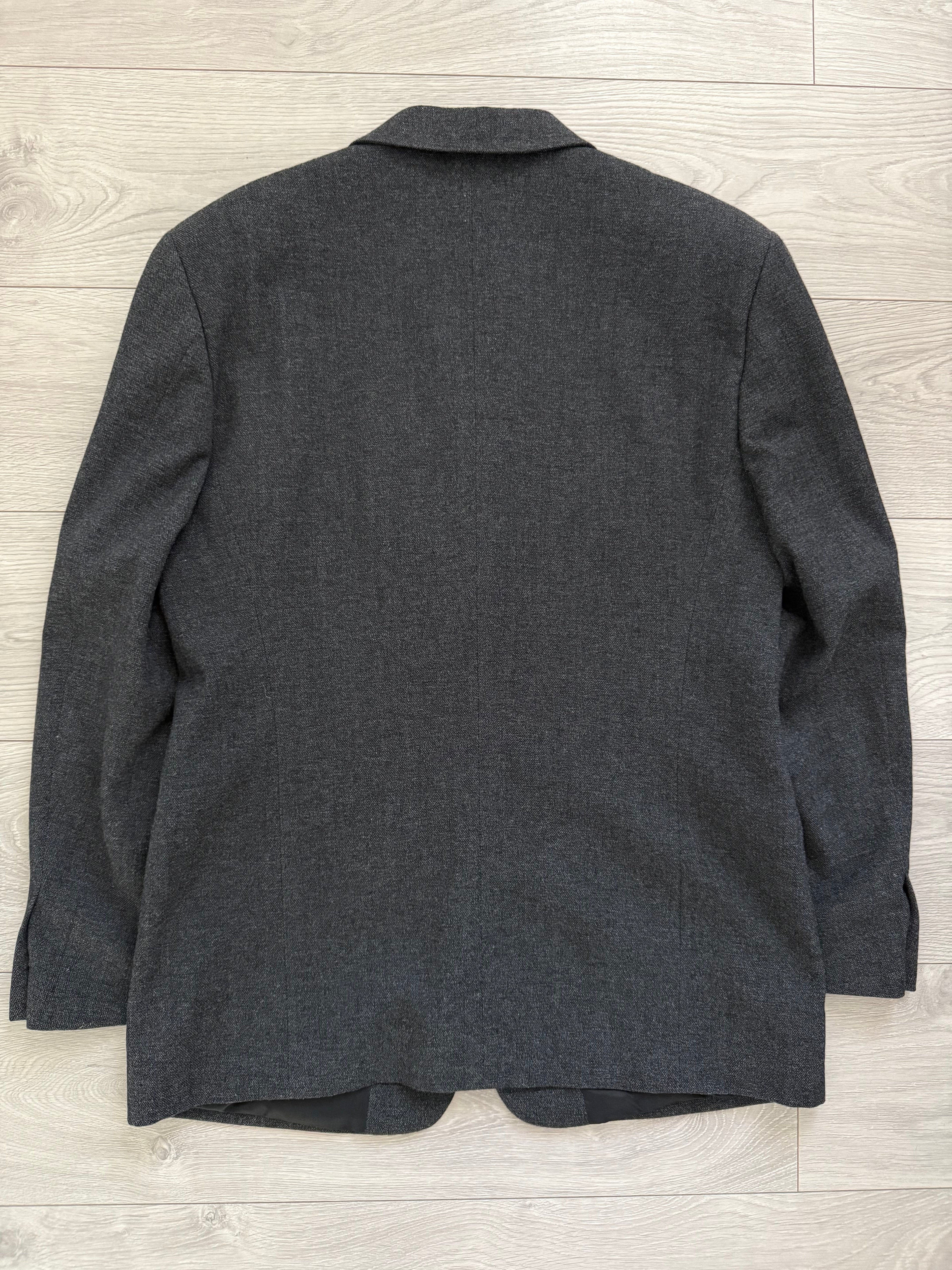 Emporio Armani 1990s 3B Grey Sports Jacket Blazer - Size XL