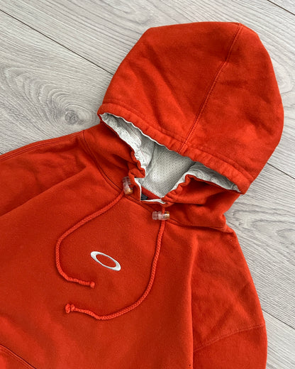 Oakley Software 00s Embroidered Icon Toggle Hoodie - Size S