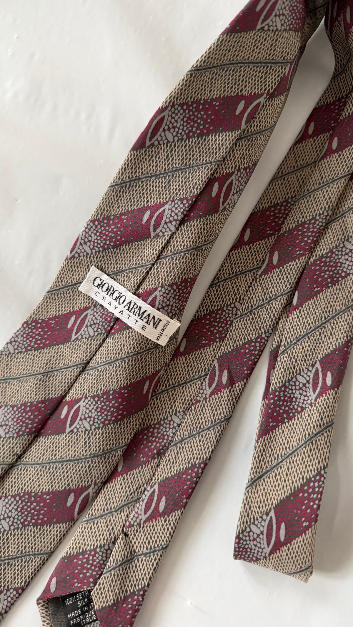 Giorgio Armani 1990s Silk Tie