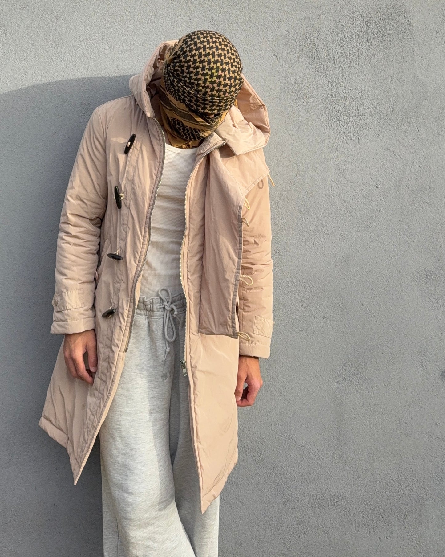 Final Home 1990s Insulated Padded Military Parka - Size M