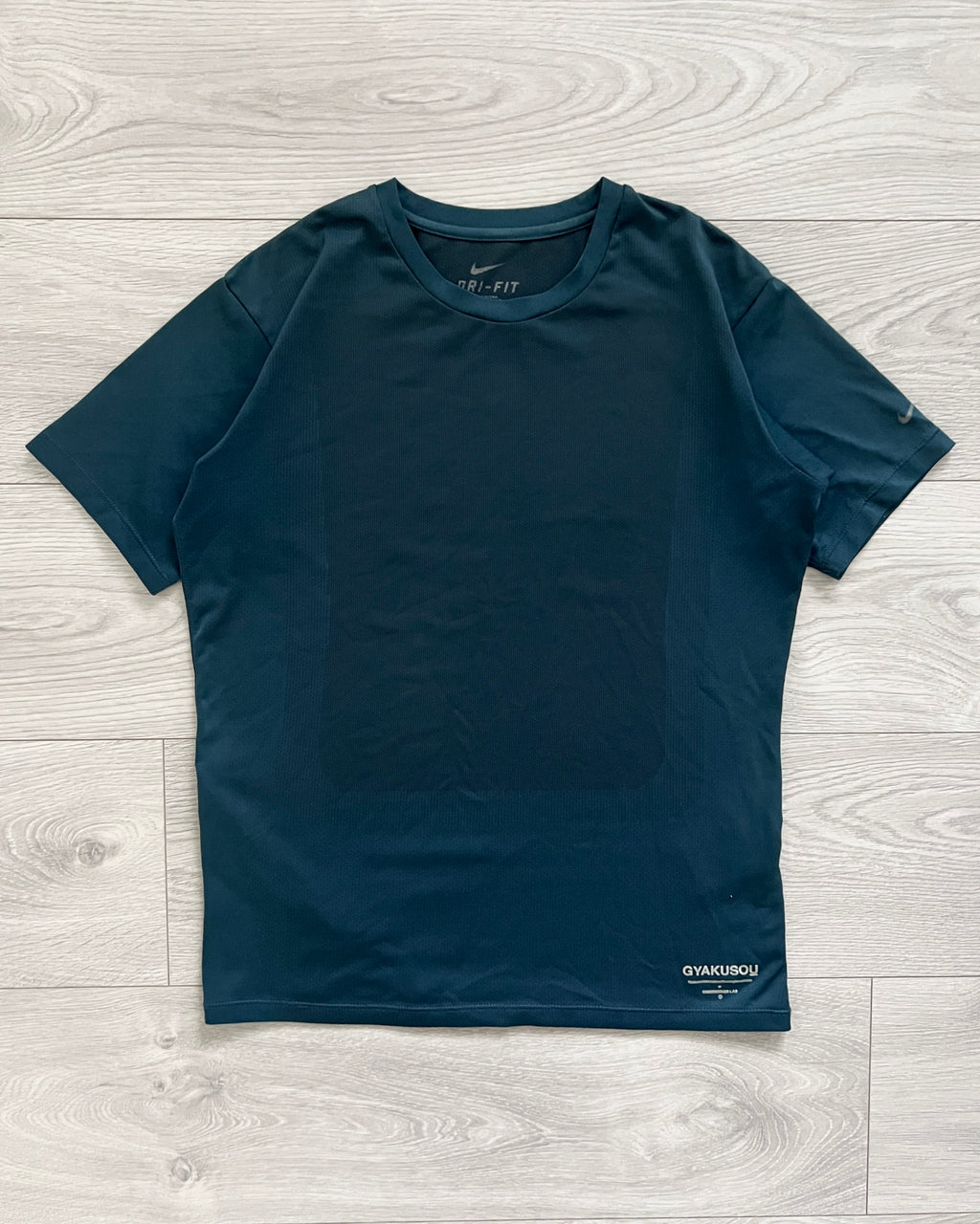 Nike Gyakusou FW14' Dri-Fit Sweat Map Technical T-Shirt Blue - Size S