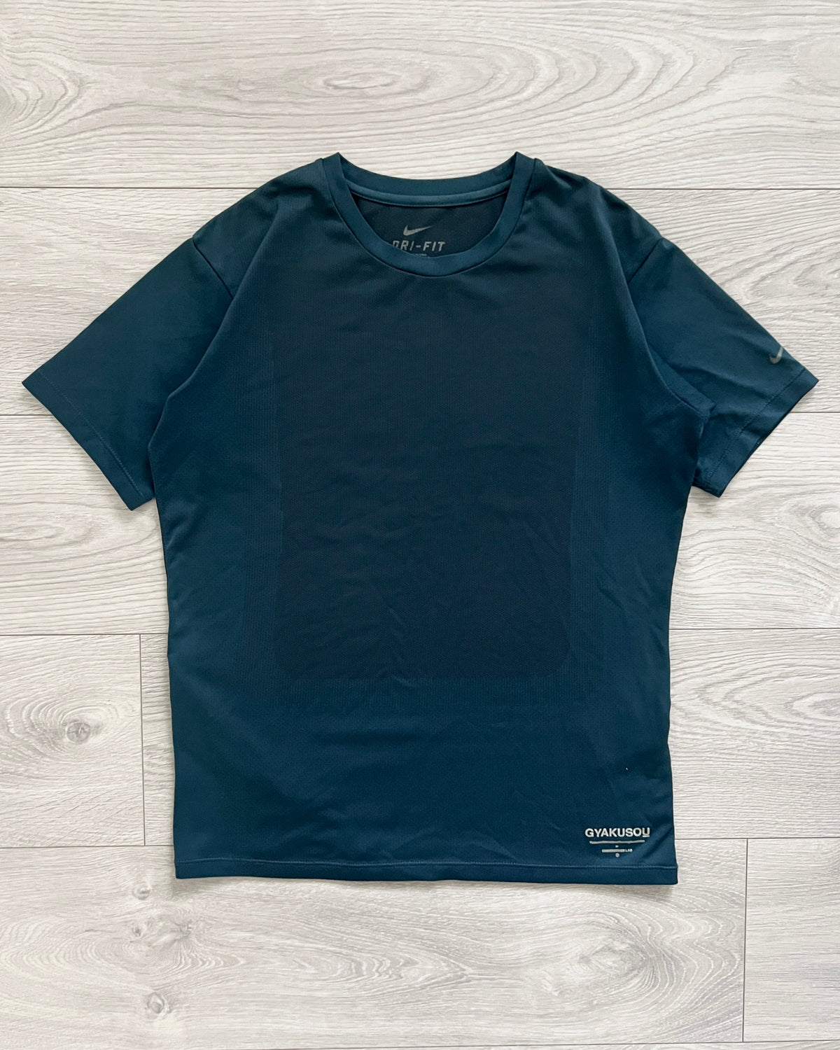 Nike Gyakusou FW14' Dri-Fit Sweat Map Technical T-Shirt Blue - Size S