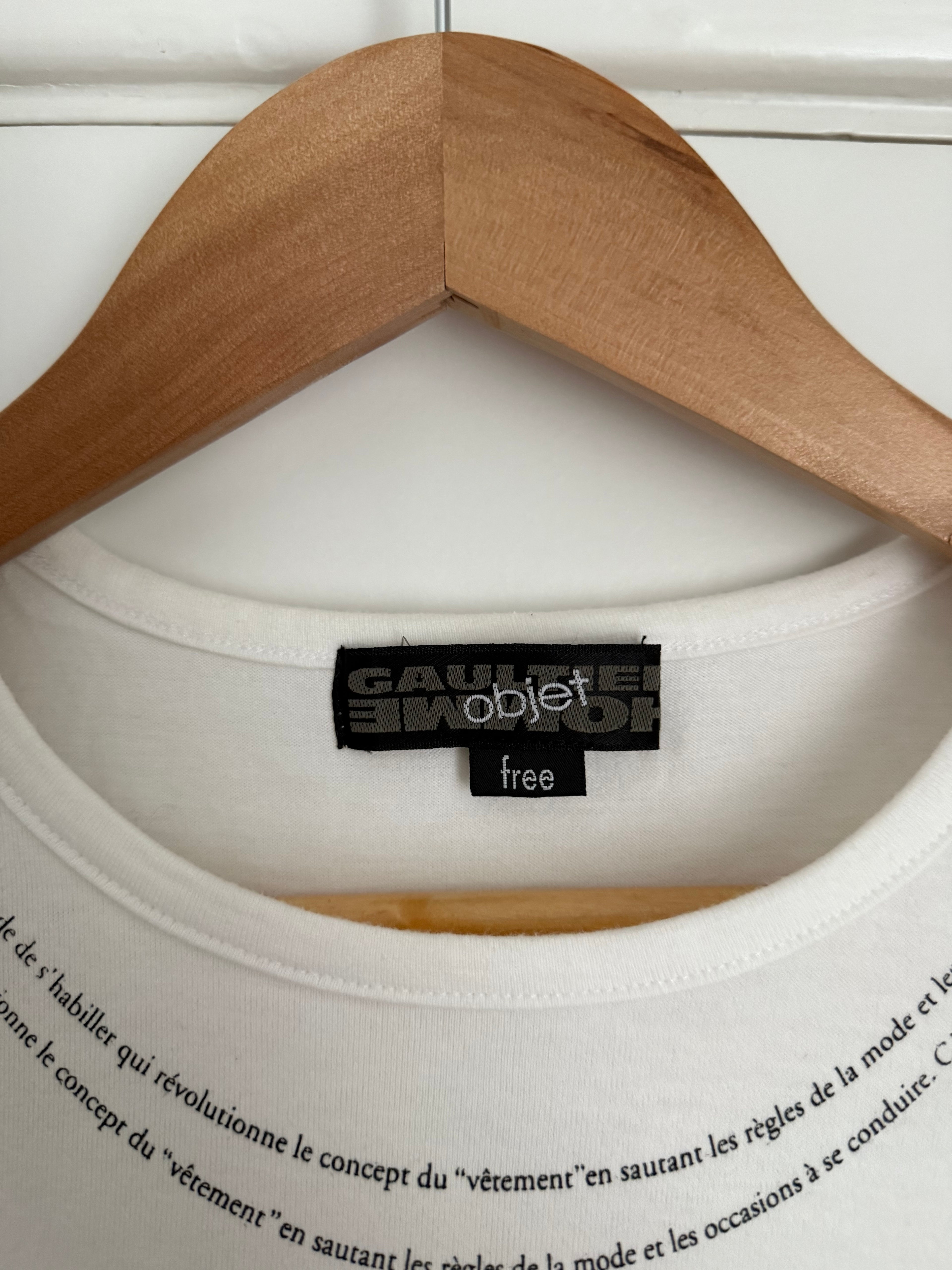 Jean Paul Gaultier 00s Cross Chain Print T-Shirt - Size S