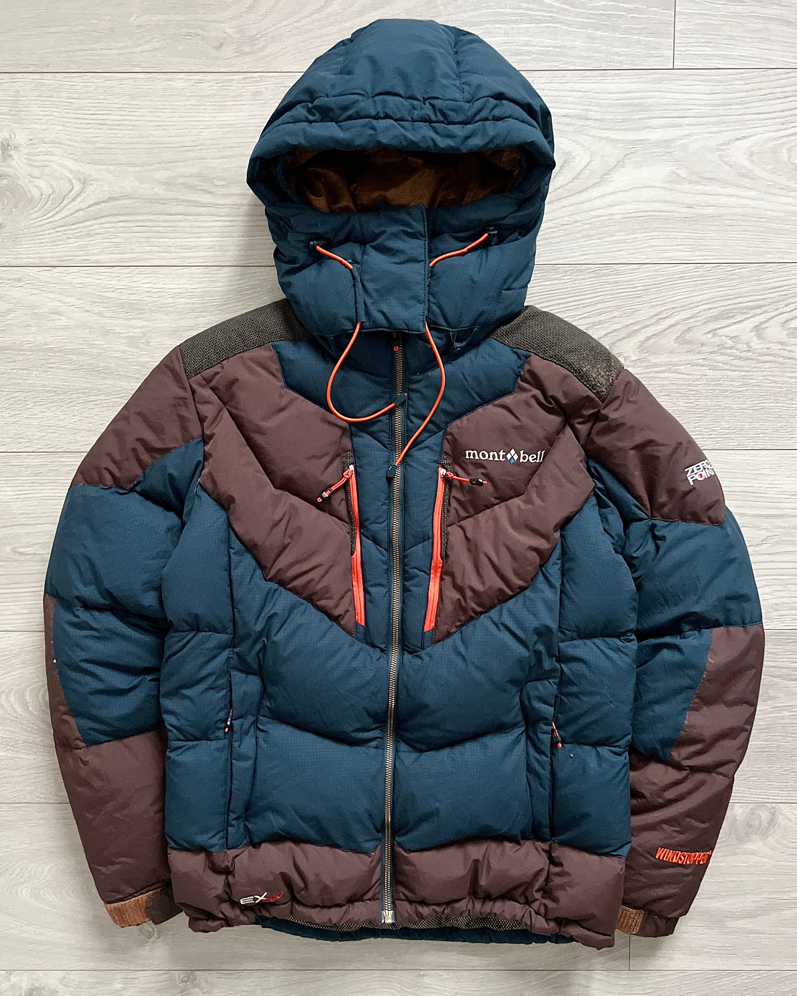 montbell puffer jacket EX800 navy Y2K | camillevieraservices.com
