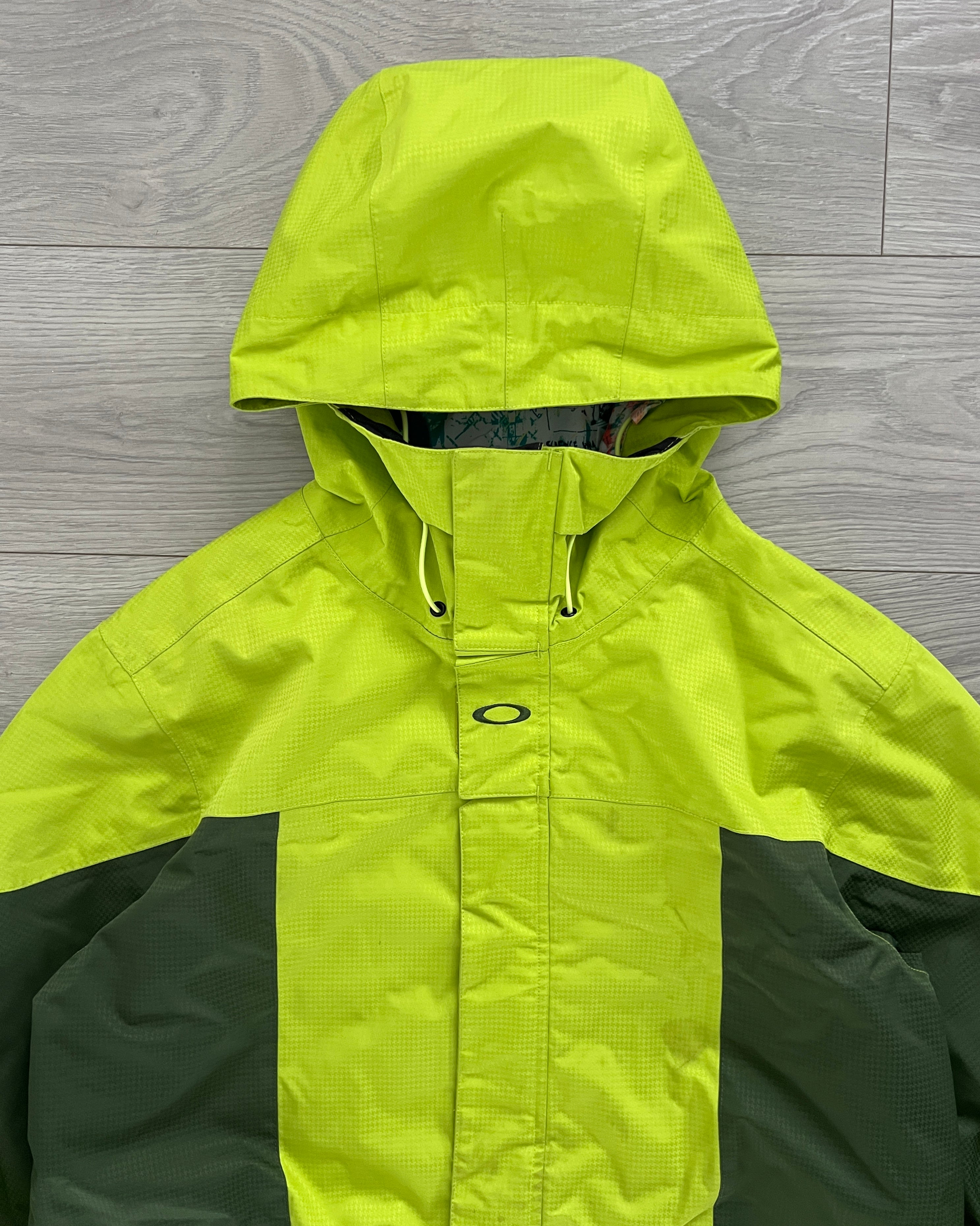 Oakley FW2010 Fleece Mapped Thinsulate Waterproof Tech Jacket - Size L