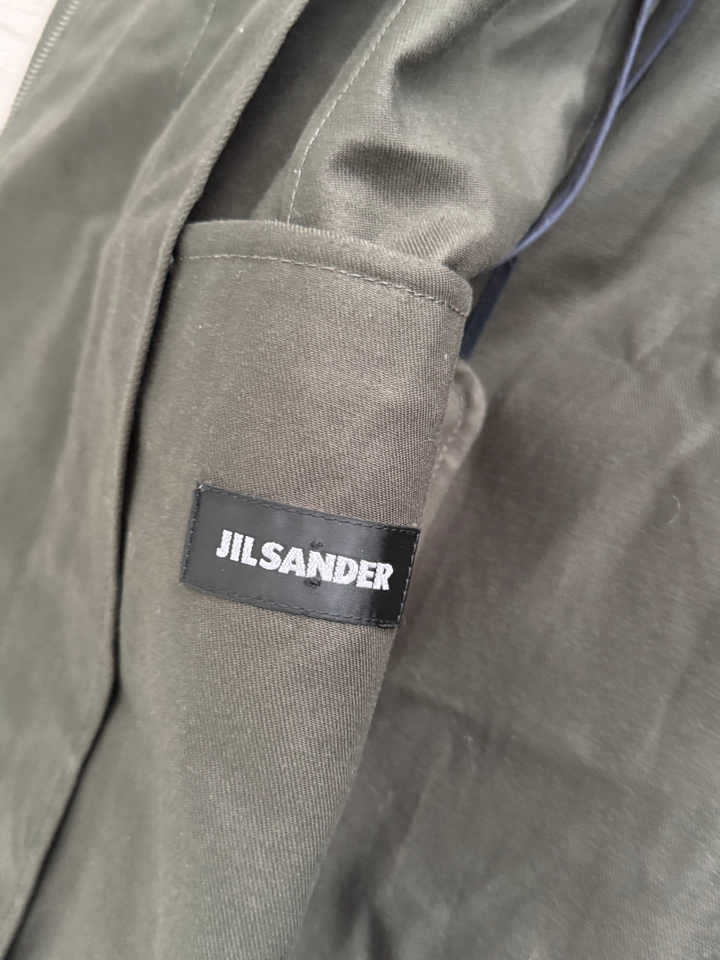 Jil Sander SS2013 Green Utility Coat - Size S