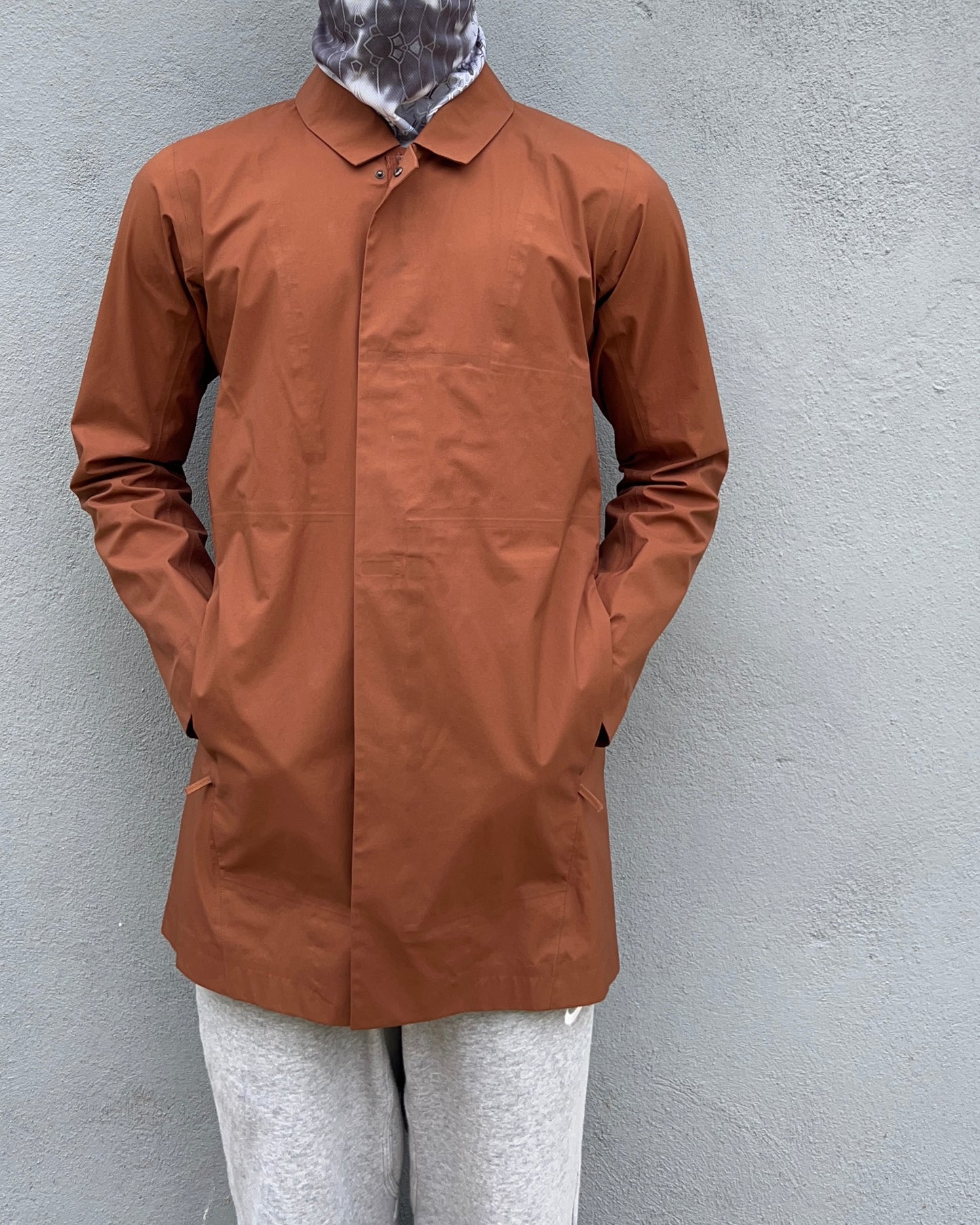 Arcteryx Veilance Partition Coat in Copper - Size XS/S