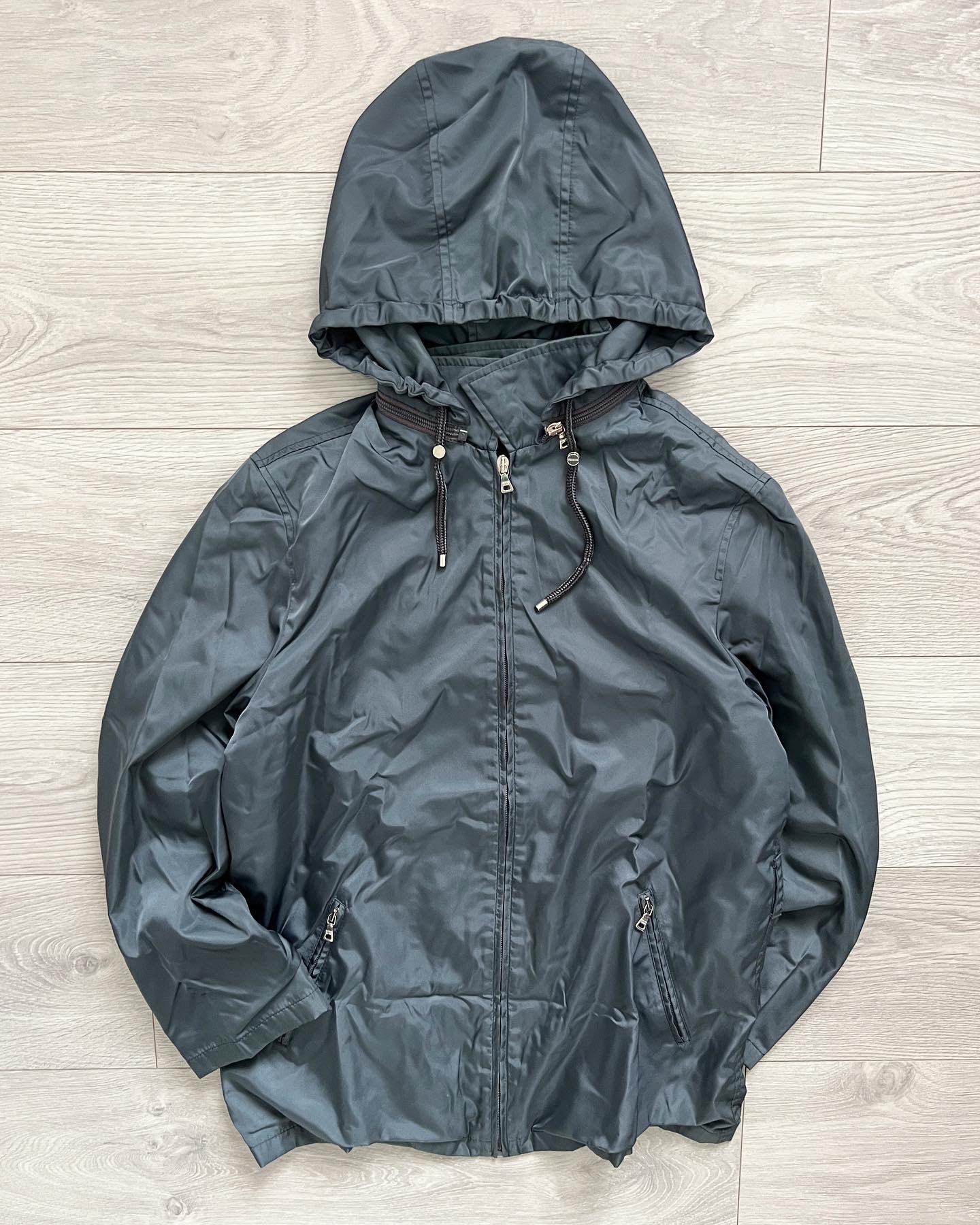 Prada Mainline 1998 Hooded Nylon Jacket - Size S