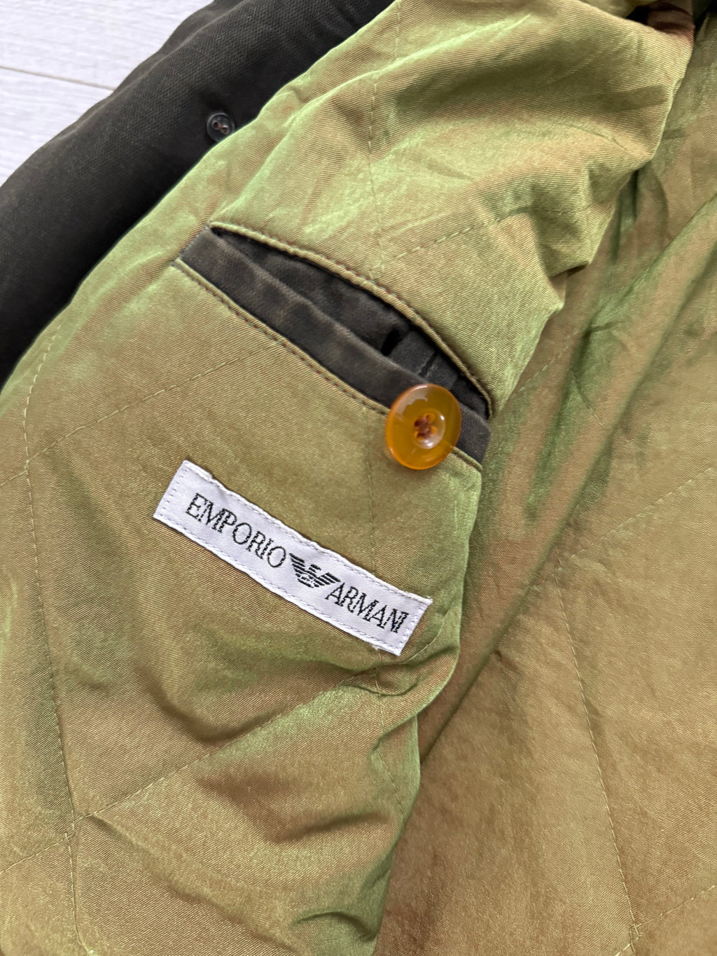 Emporio Armani 1980s Waterproof Insulated Coat - Size L