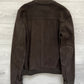 Prada Mainline AW2004 Brown Leather Jacket - Size L