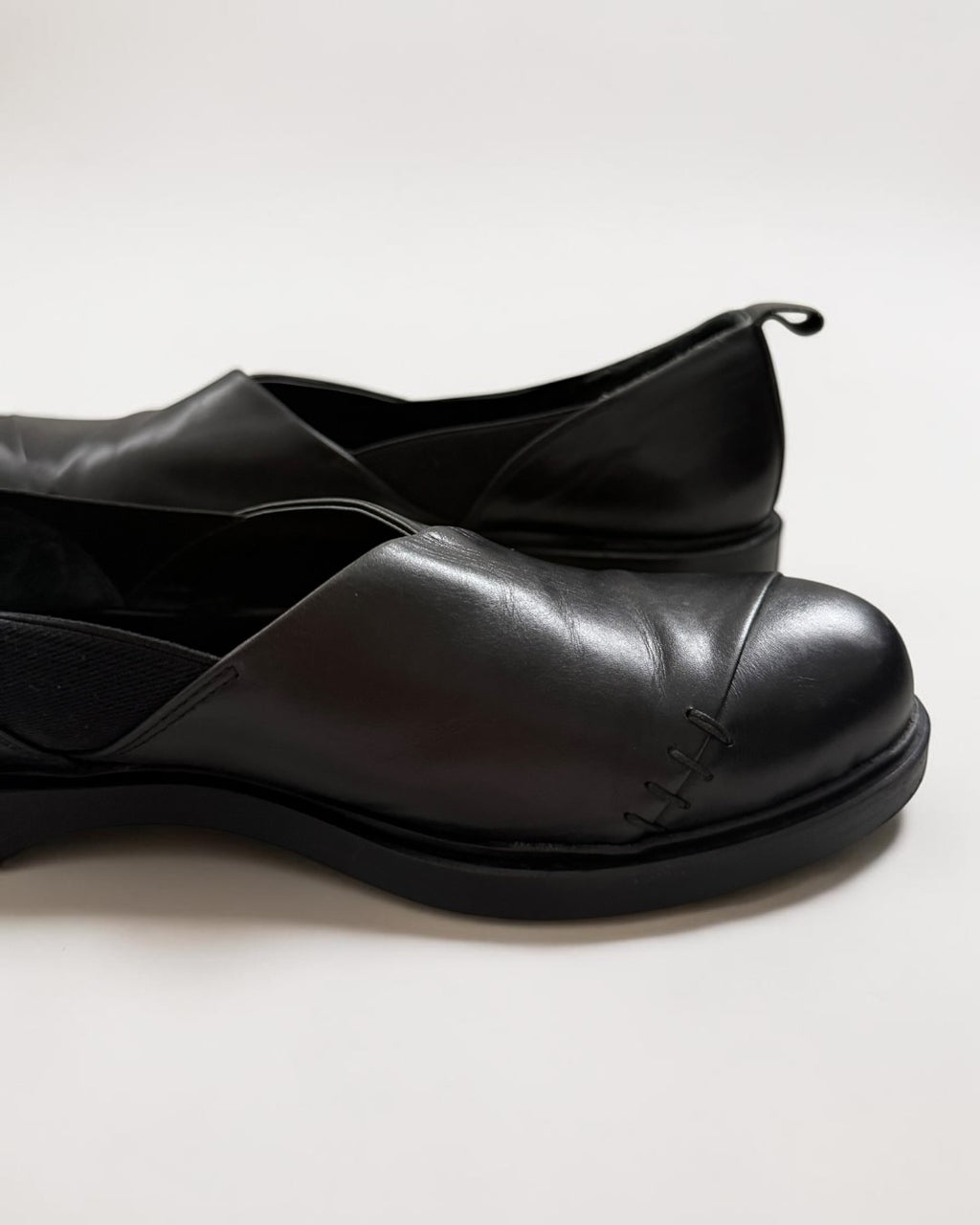 Issey Miyake Vintage Slip-On Leather Derby Shoes - Size US7