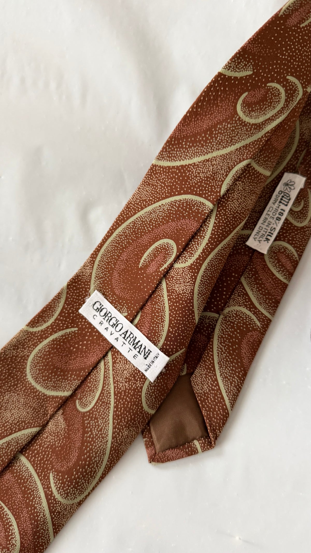 Giorgio Armani 1990s Silk Tie