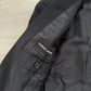 Giorgio Armani 1990s Black Wool Suit - M Jacket / 32" Waist