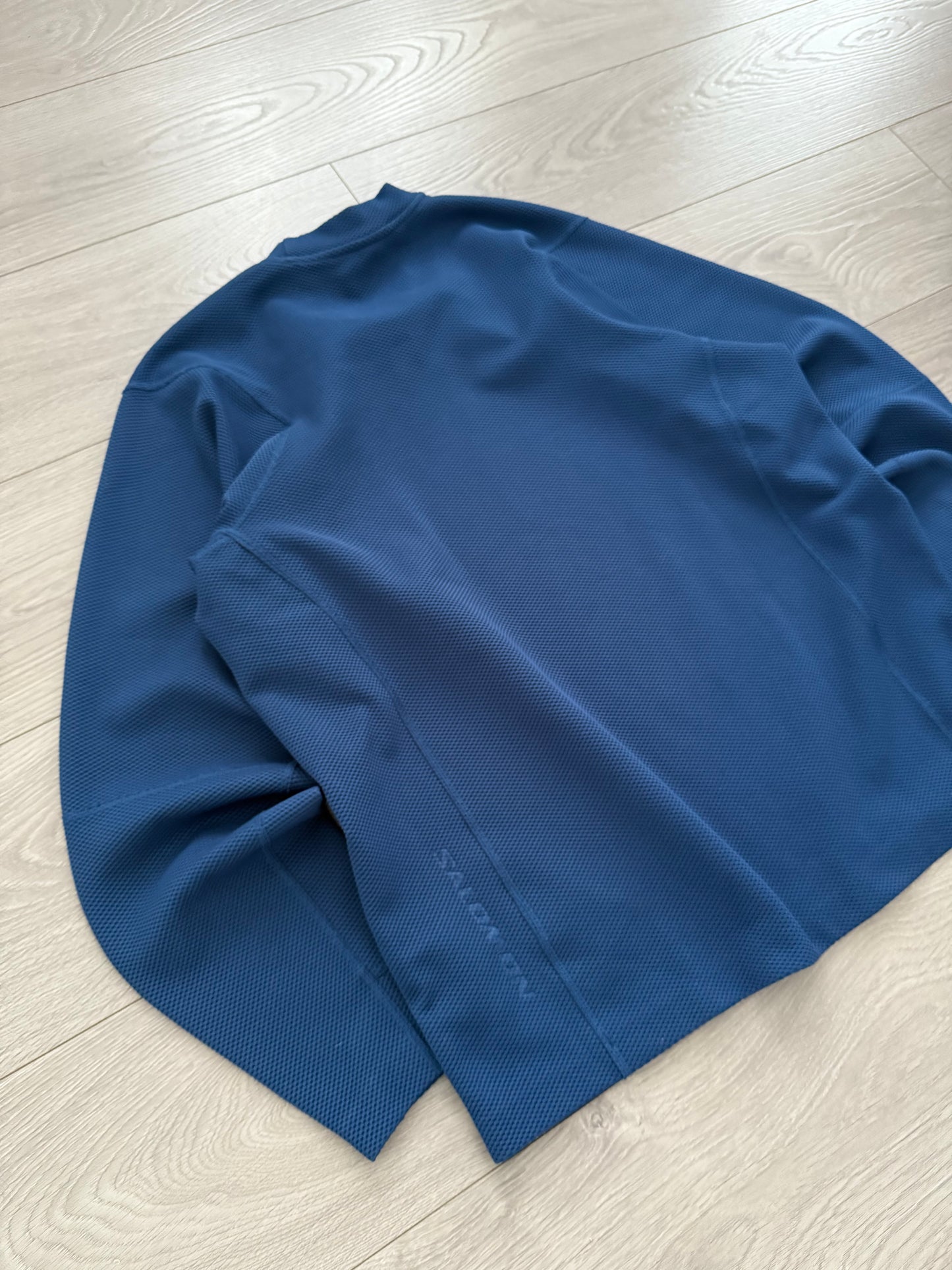 Salomon 00s Moto Mesh Blue Technical Long Sleeve - Size M