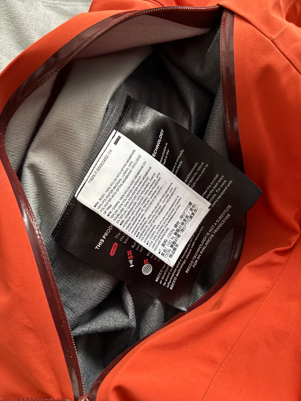 Arc'teryx Sabre Gore-Tex Pro Waterproof Jacket RRP£700 - Size XL