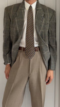 Giorgio Armani Mainline 1980s 2B Wool Sport Jacket Blazer - Size L