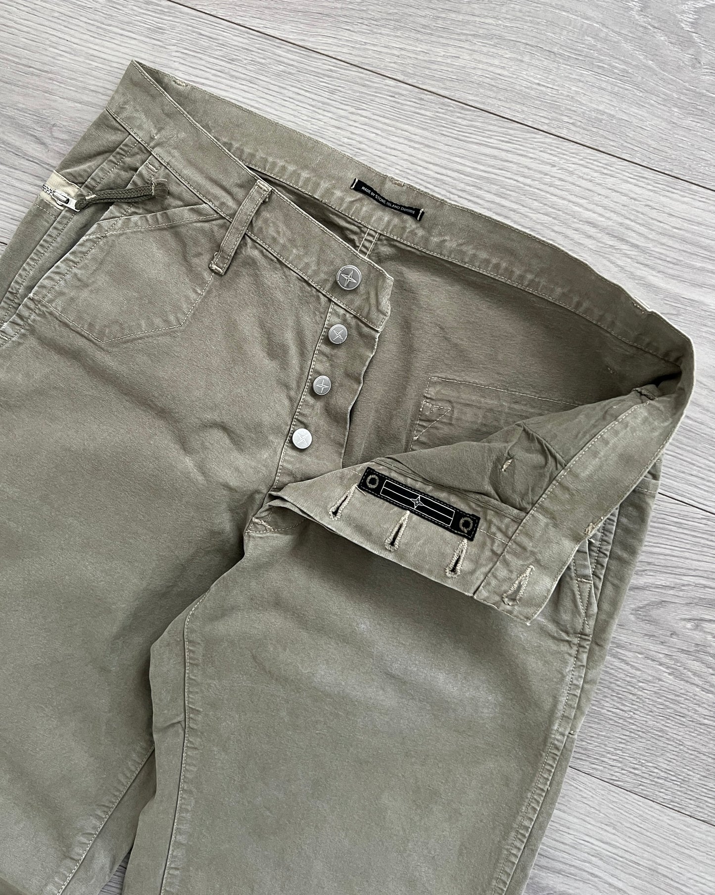 Stone Island FW2007 Fatigue Military Flight Pants - Size 30