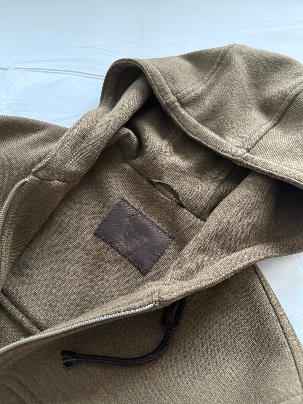 Prada Mainline FW1998 Hooded Wool Knit Jacket - Size L