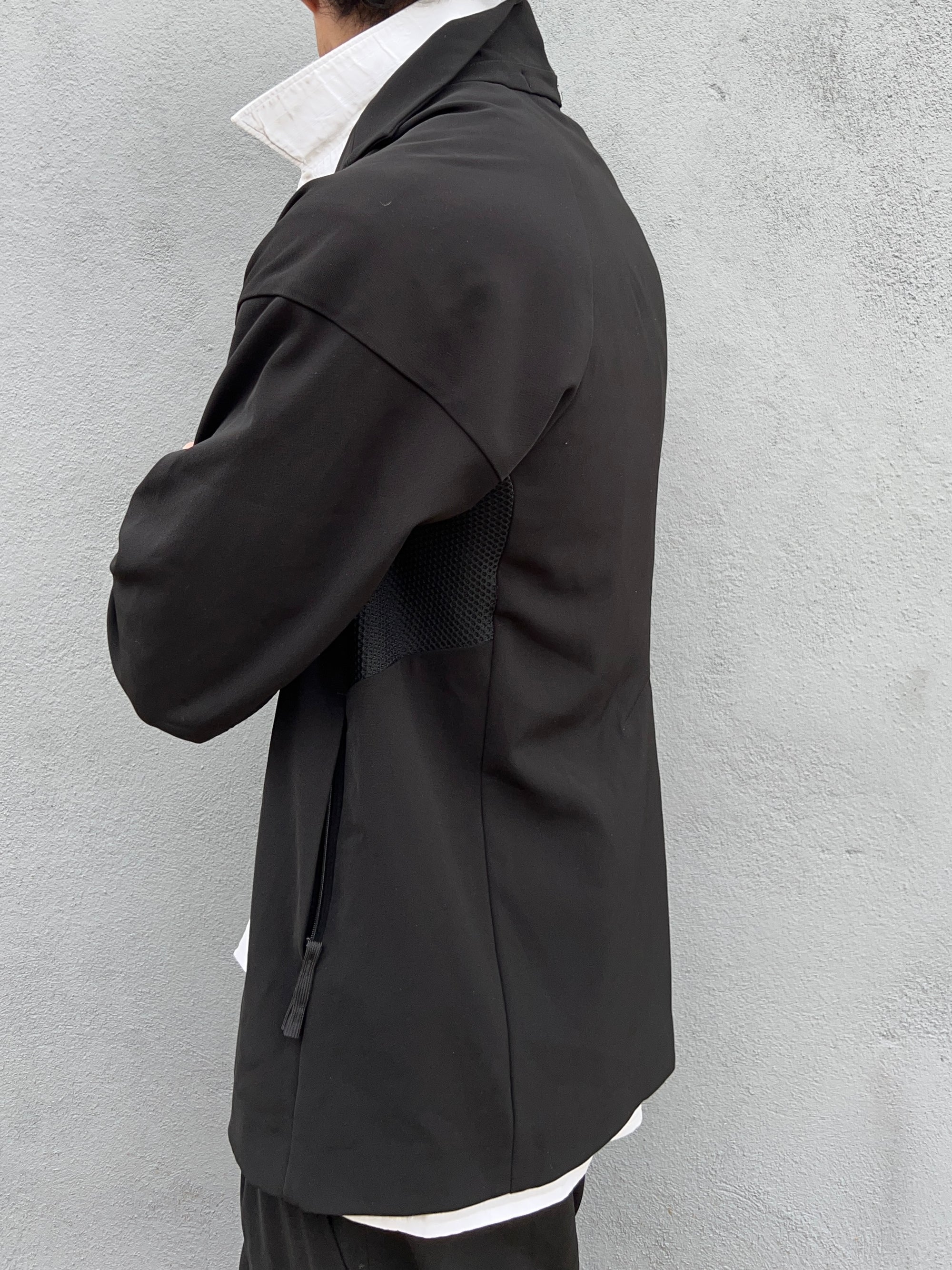 Issey Miyake OJR Tag 1990s Technical Pleated Suit - Size L Jacket / 32" Waist