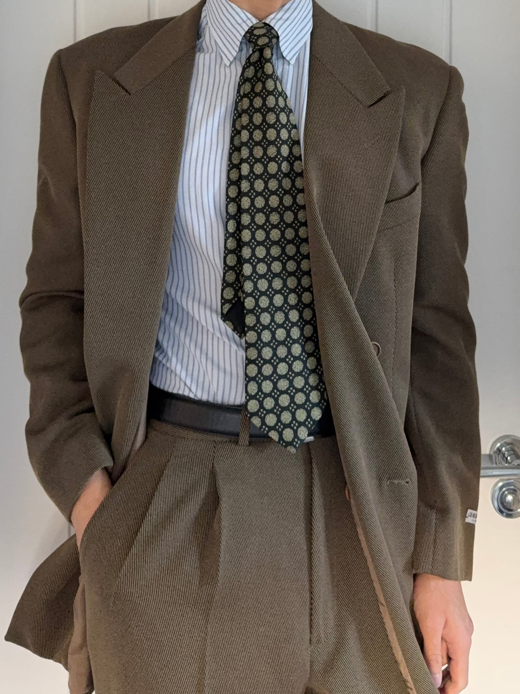 Giorgio Armani 1990s Silk Tie