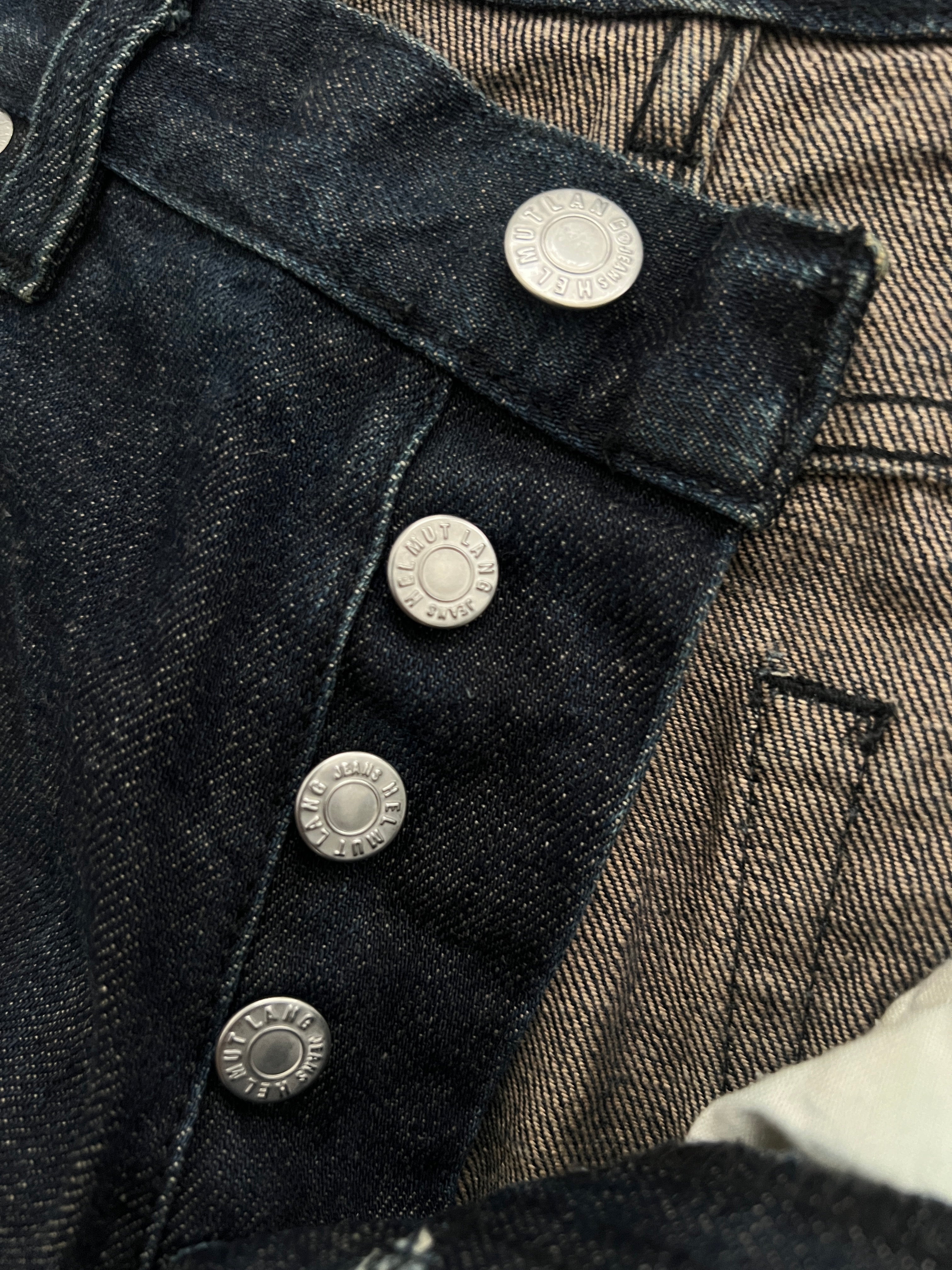 Helmut Lang 1998 Classic Raw Denim Jeans - Size 29