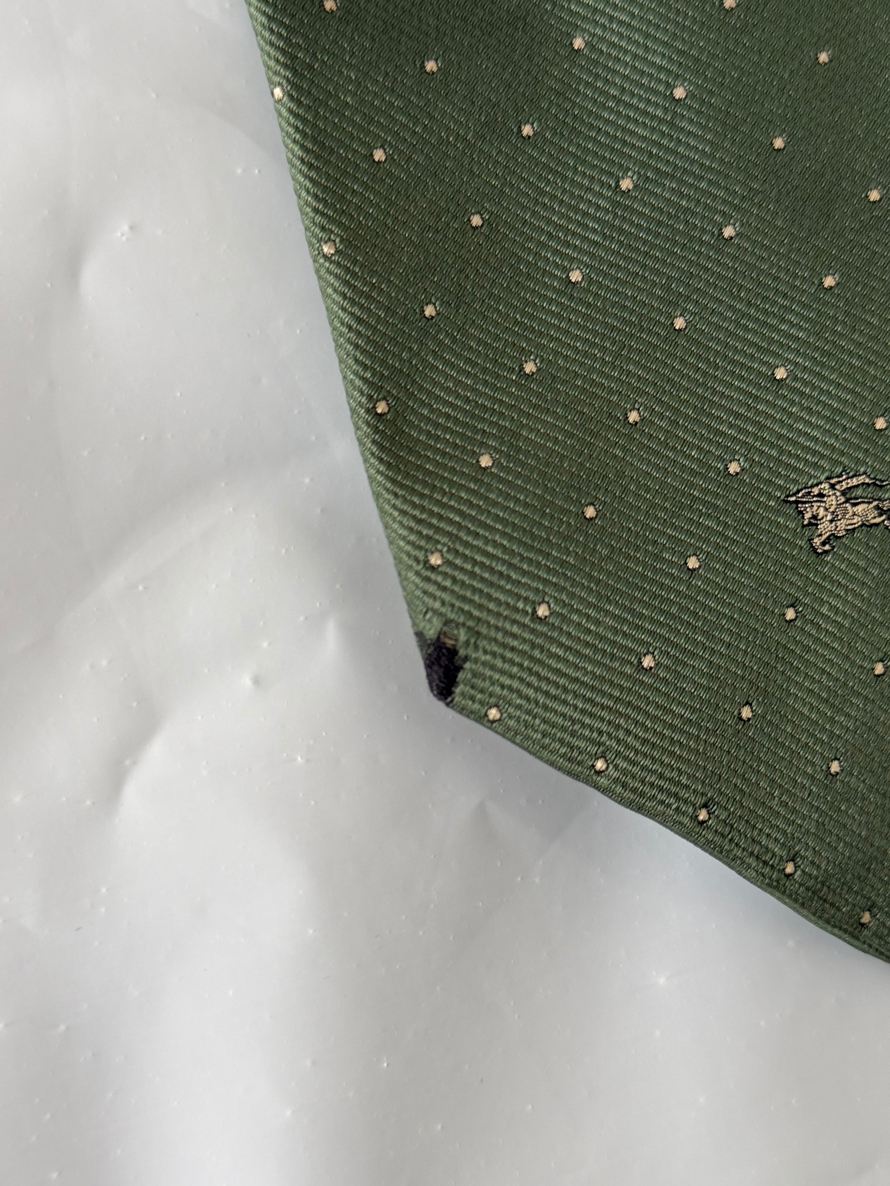 Burberry 1990s Silk Tie