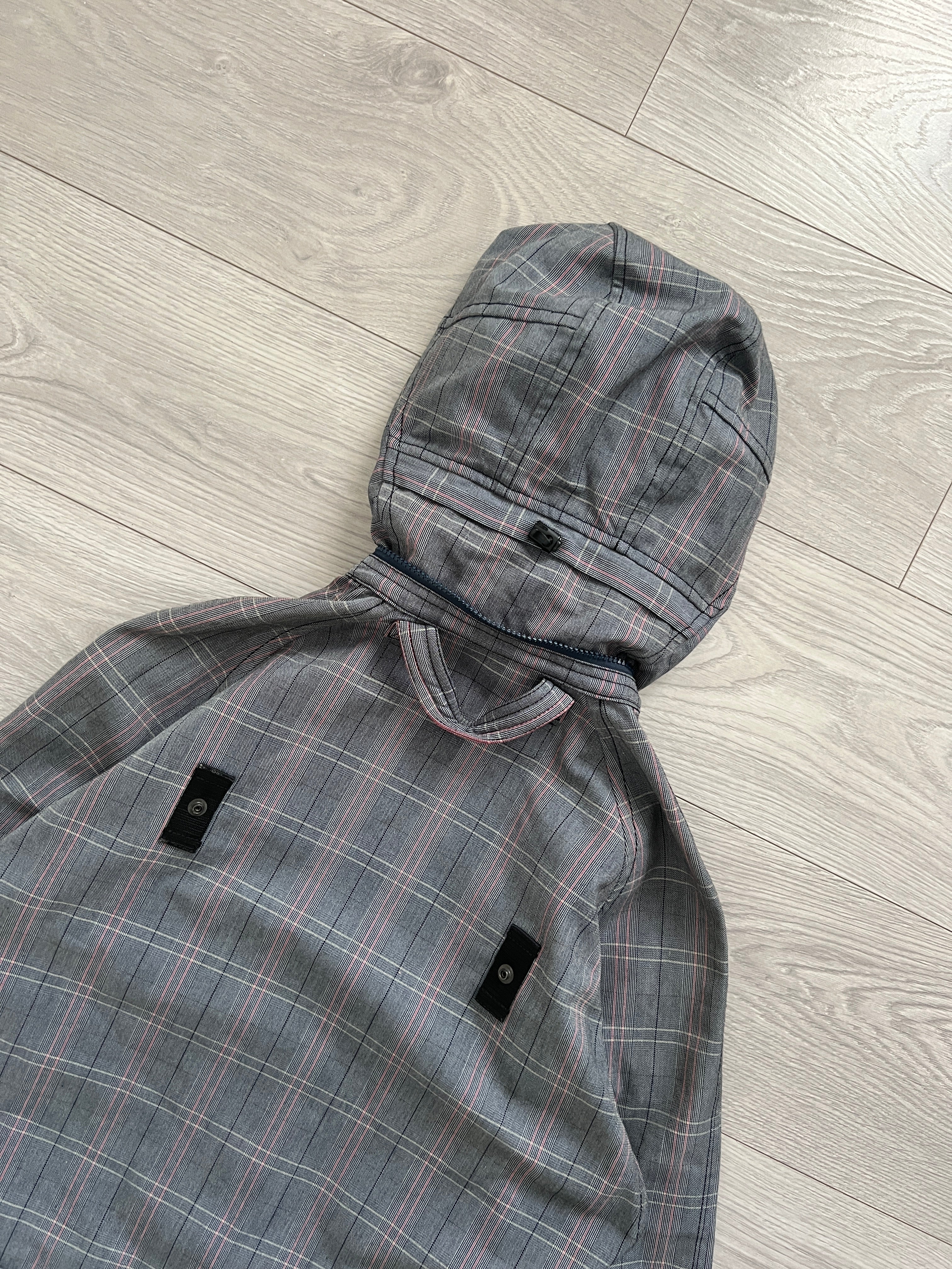 Junya Watanabe AD2004 Technical Cargo Pocket Check Jacket - Size M