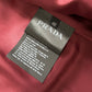 Prada FW2017 Runway Burgundy Red Western Corduroy Belted Coat - Size M