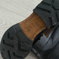 Miu Miu FW2002 Leather Lace Up Boots - Size 6.5 Womens