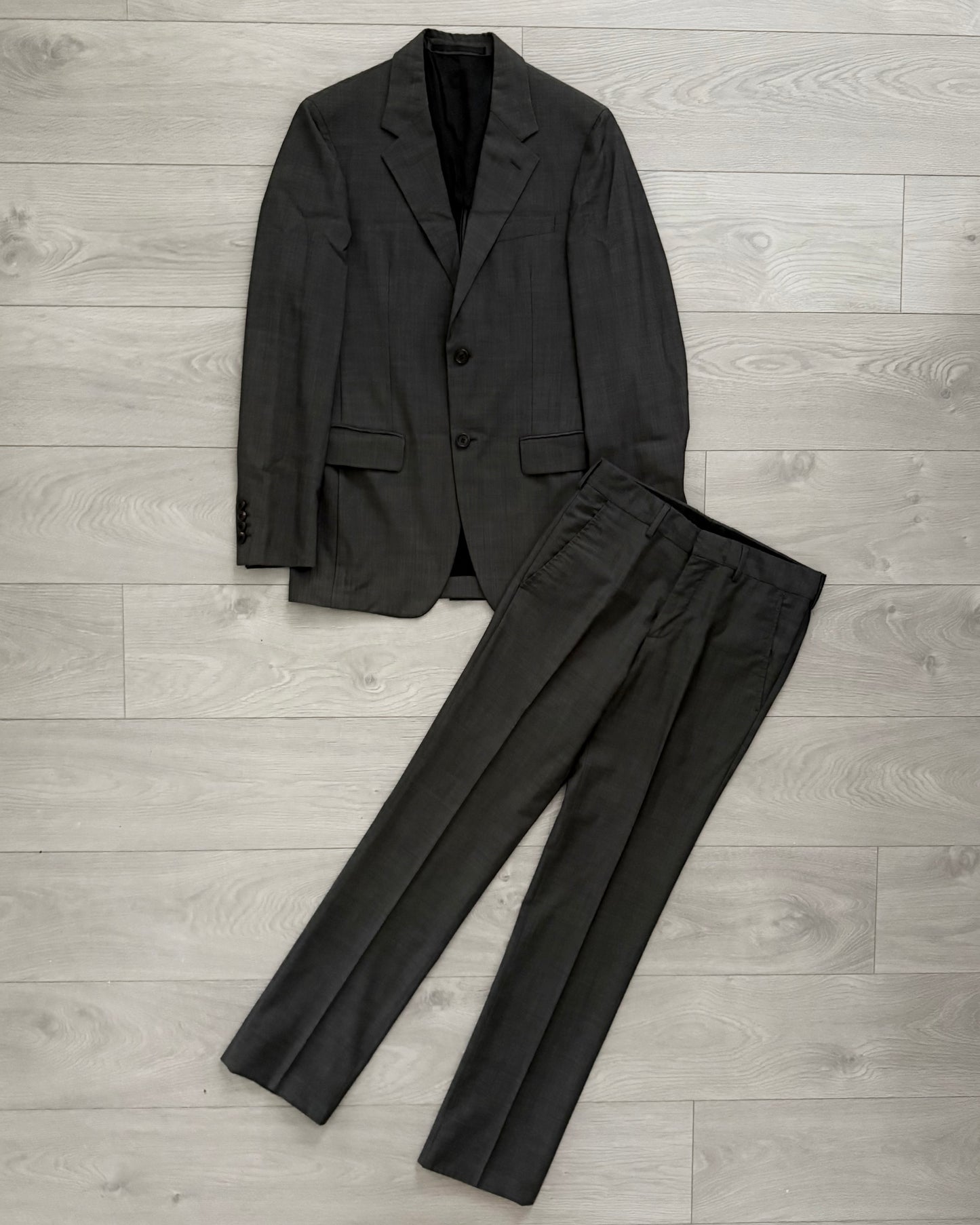 Prada 2003 Pure Virgin Wool Suit - Size S Jacket / 30" Waist