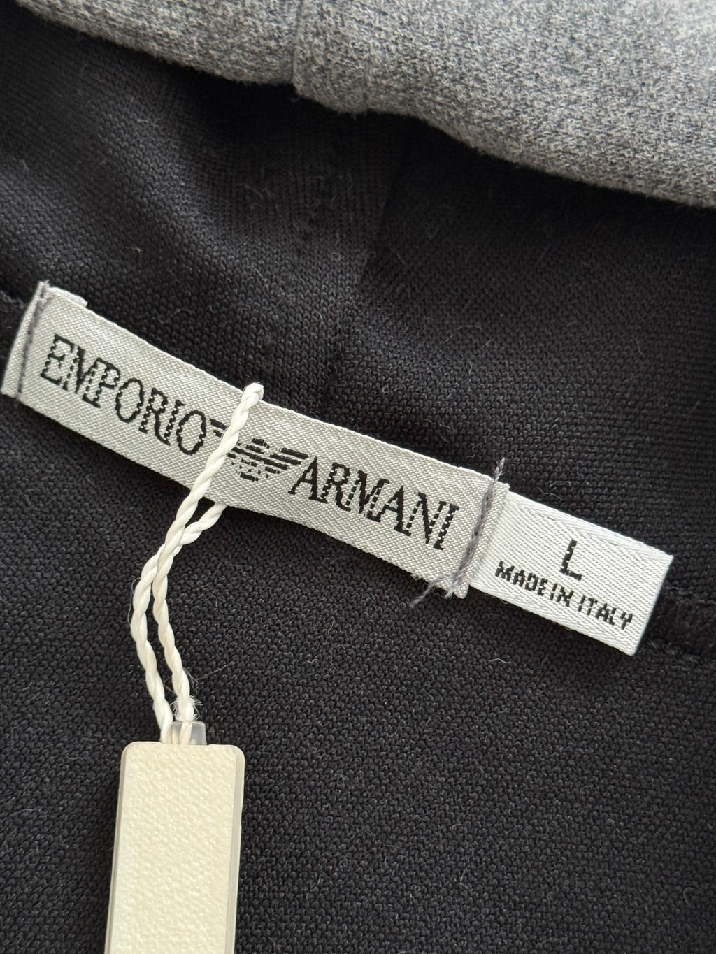 Emporio Armani 1990s Grey Pleated Tracksuit Set - Size M