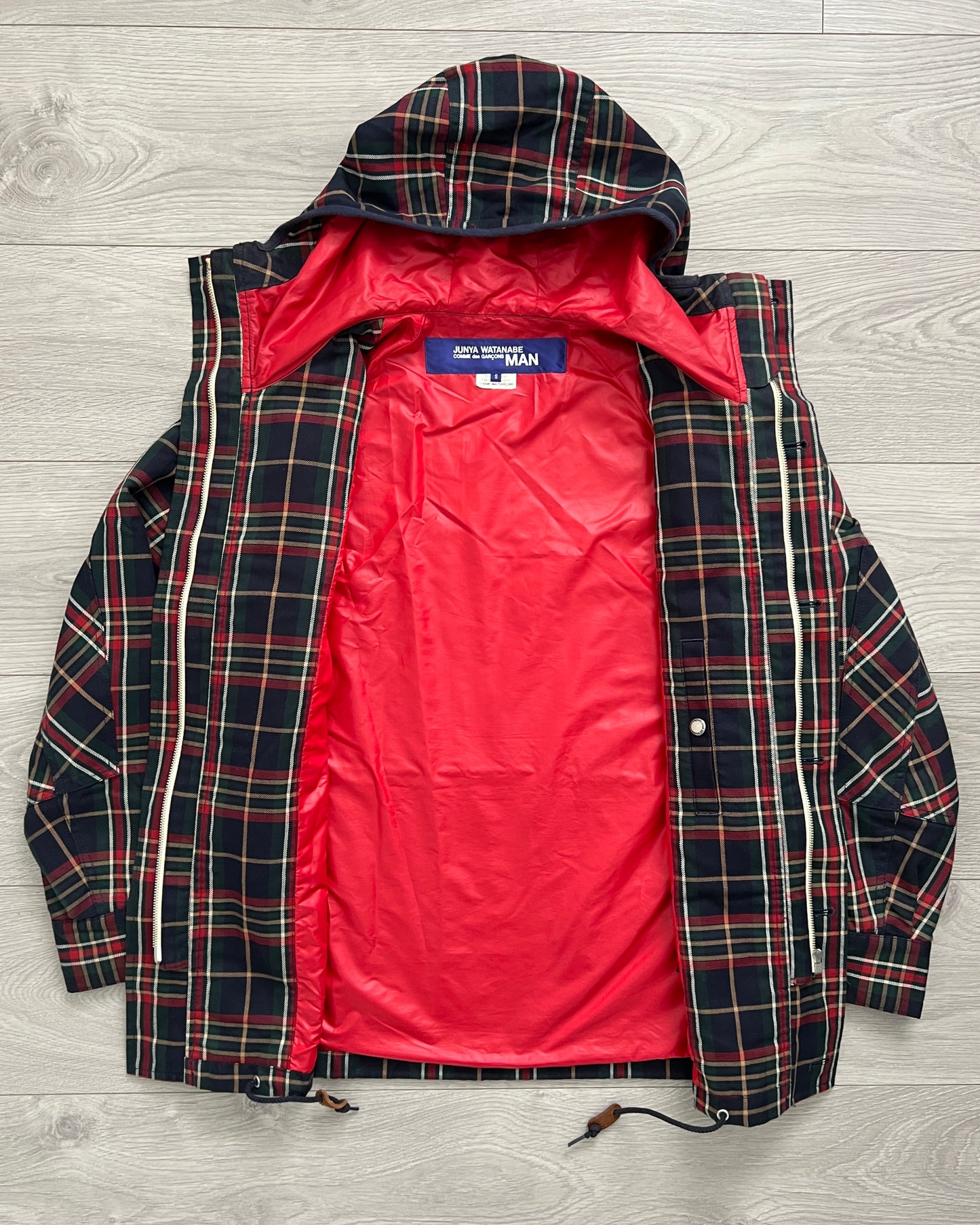 Junya Watanabe FW2010 Check Plaid Parka - Size S