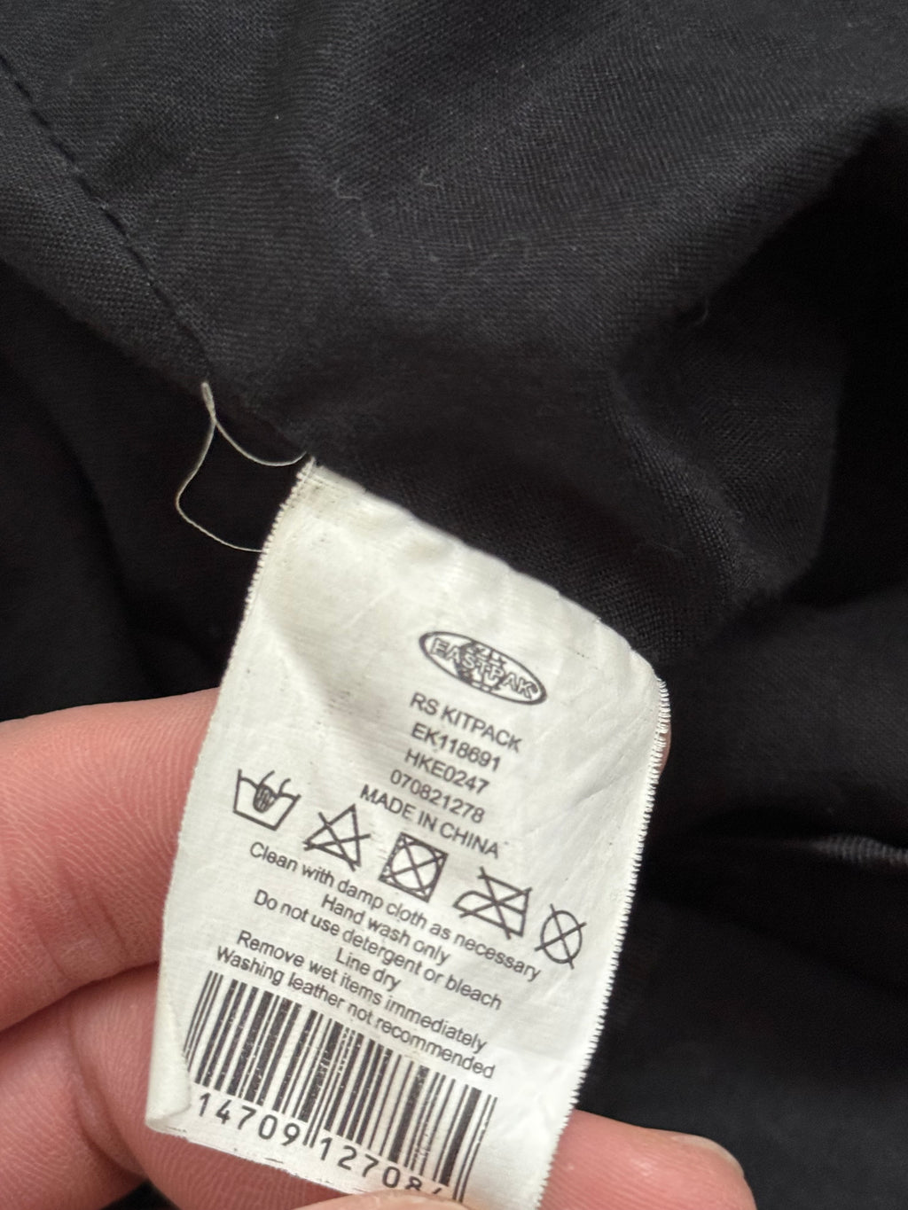 Raf Simons x Eastpak 2008 Wool Patchwork Bucket Bag