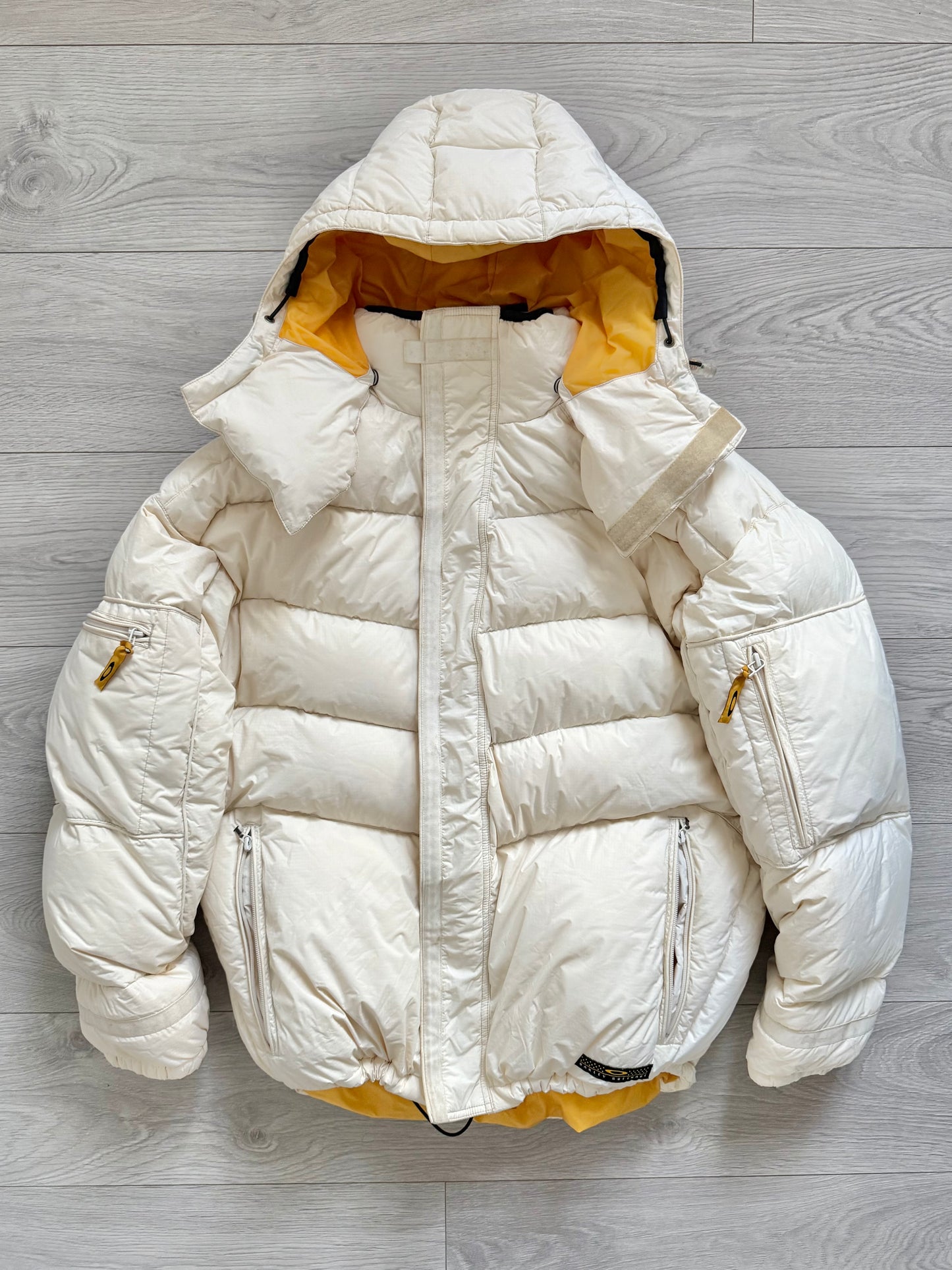 Oakley Software 2006 Technical White Down Puffer Jacket - Size L