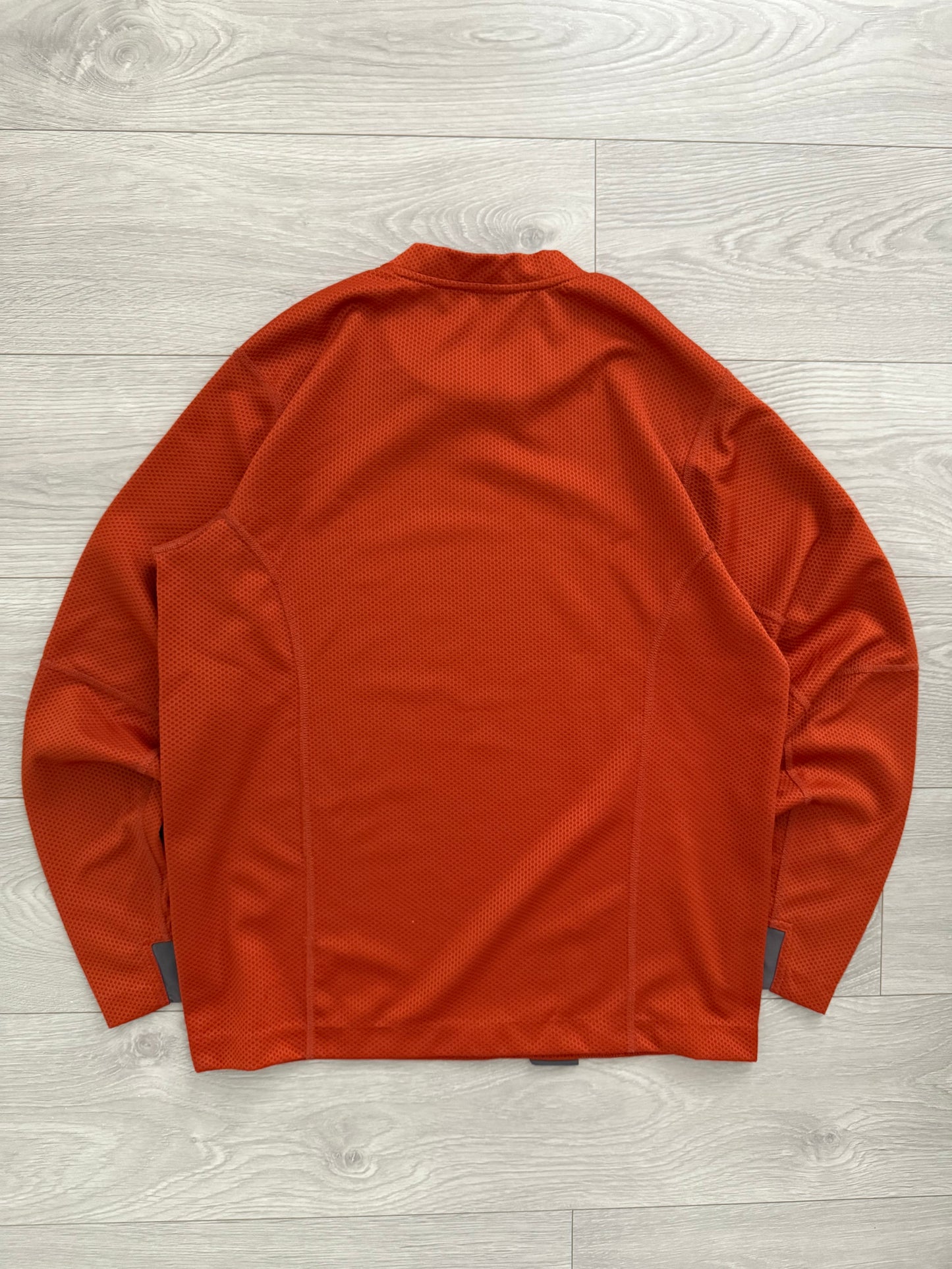 Salomon 00s Moto Mesh Orange Technical Long Sleeve - Size L