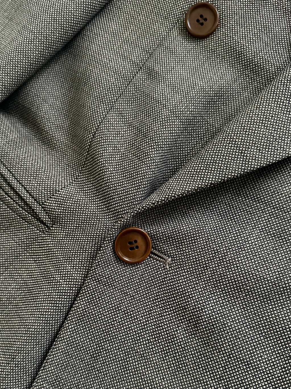 Giorgio Armani 1990s Double-Breasted Pleated Relaxed Suit - Size S Jacket / 28" Waist