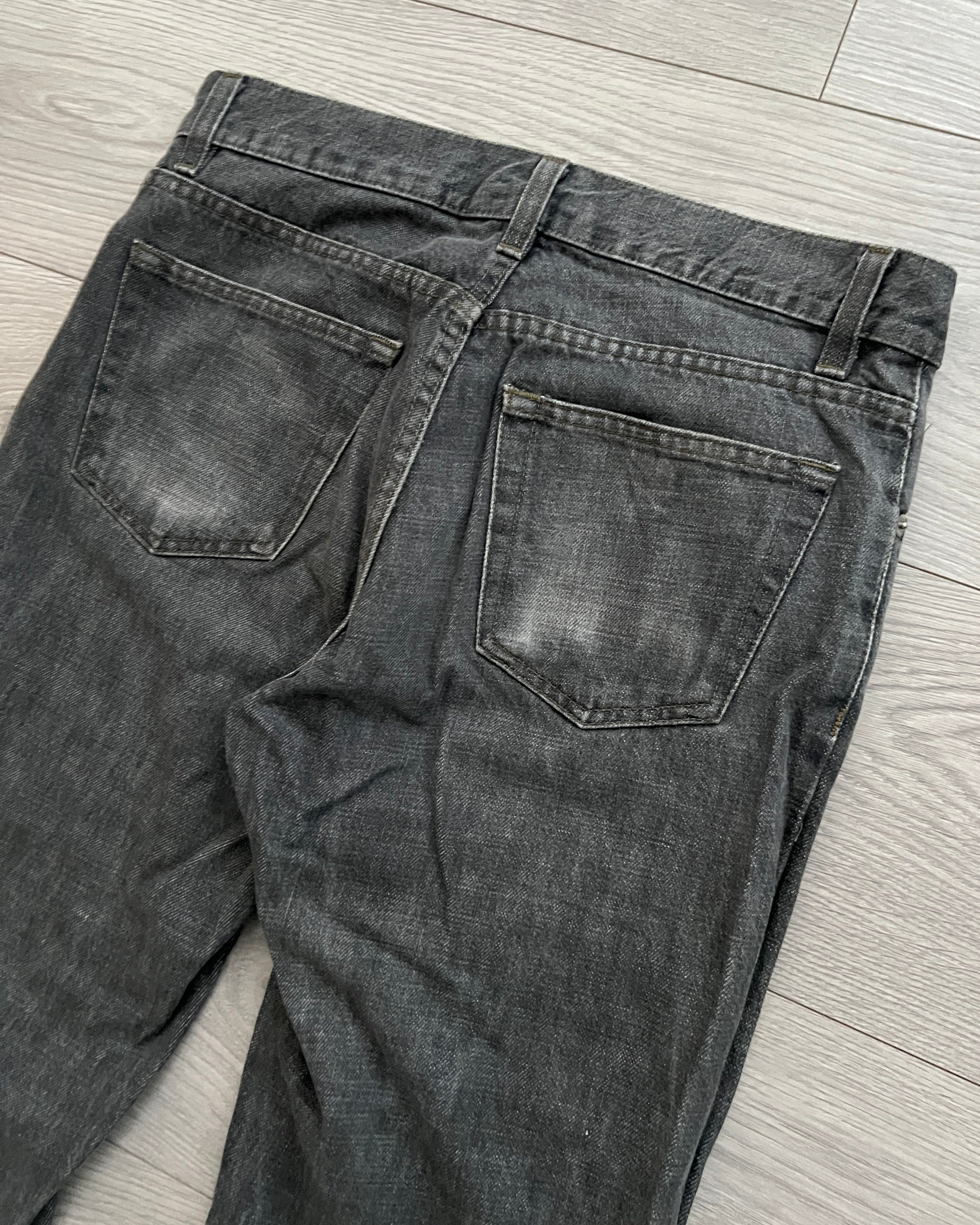 Helmut Lang 1999 Classic Cut Grey Classic 5-Pocket Denim