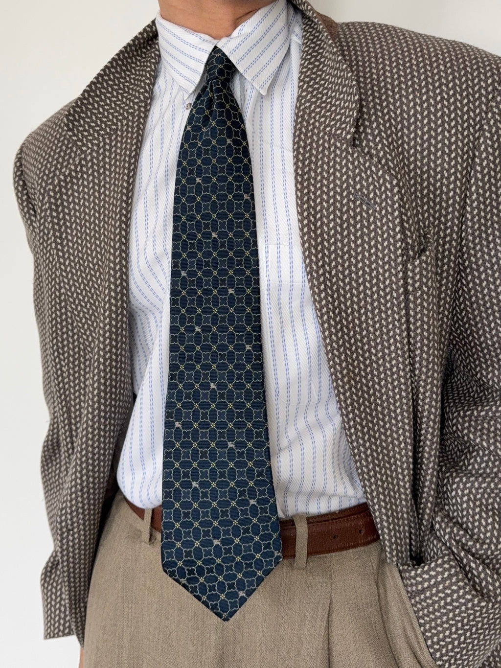 Burberry 1990s Silk Tie