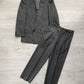 Comme Des Garcons Homme Deux 1989 Double-Breasted Pleated Suit - Size S Jacket / 32" Waist