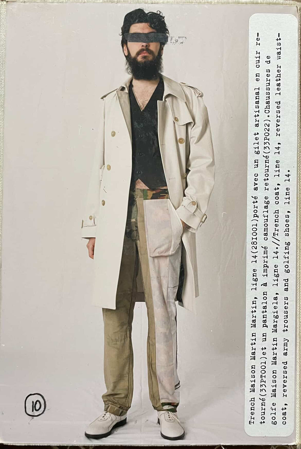 Maison Martin Margiela Artisanal Line (0)(10) SS2005 Re-Worked Multi Camo Pants - Size 34" Waist