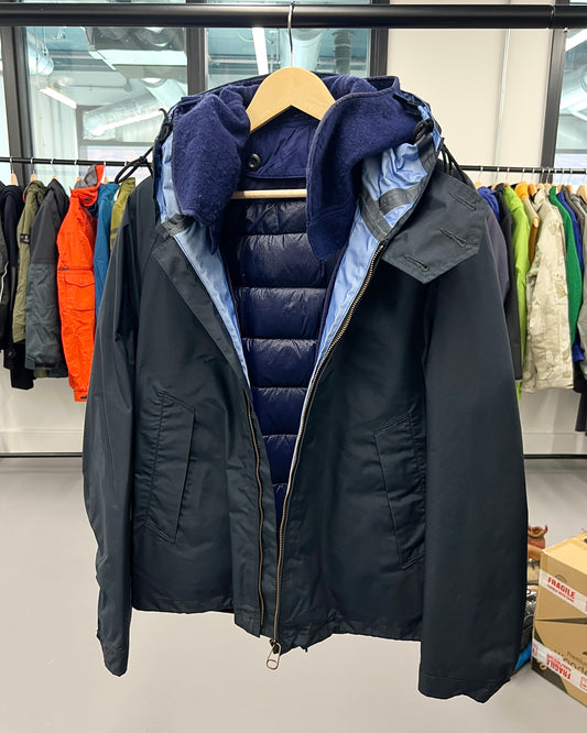 Ten C Garment Dyed Jacket & Down Liner - Size M